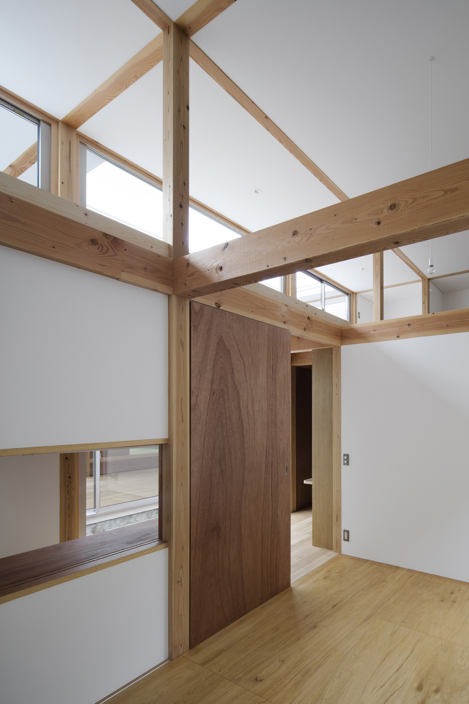 注文住宅・デザイン住宅建築実例_寝室 注文住宅・デザイン住宅建築実例_『CASE468 1.5階建ての家』_寝室