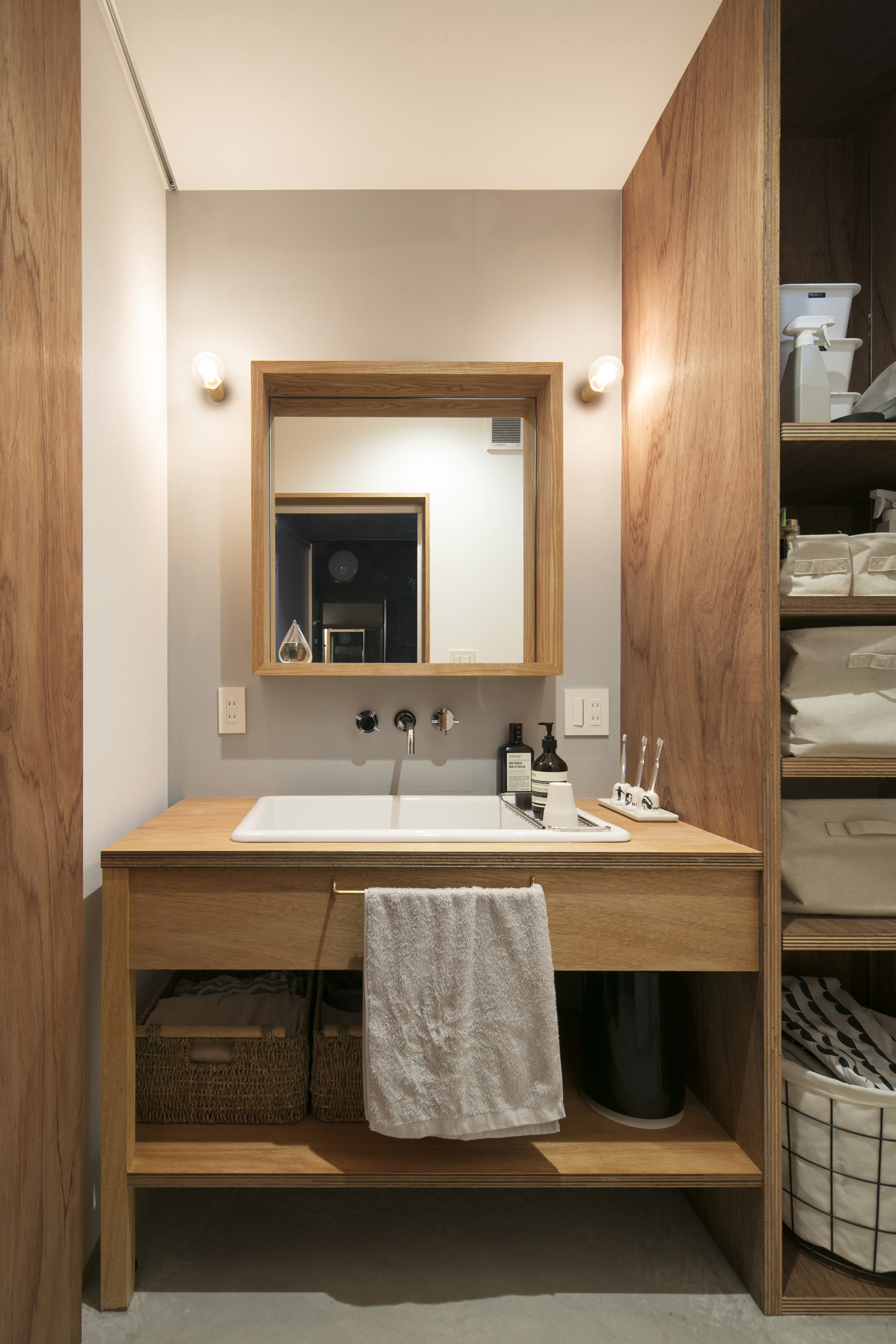 注文住宅・デザイン住宅建築実例_浴室・洗面所 注文住宅・デザイン住宅建築実例_『CASE525 Rencontre』_浴室・洗面所