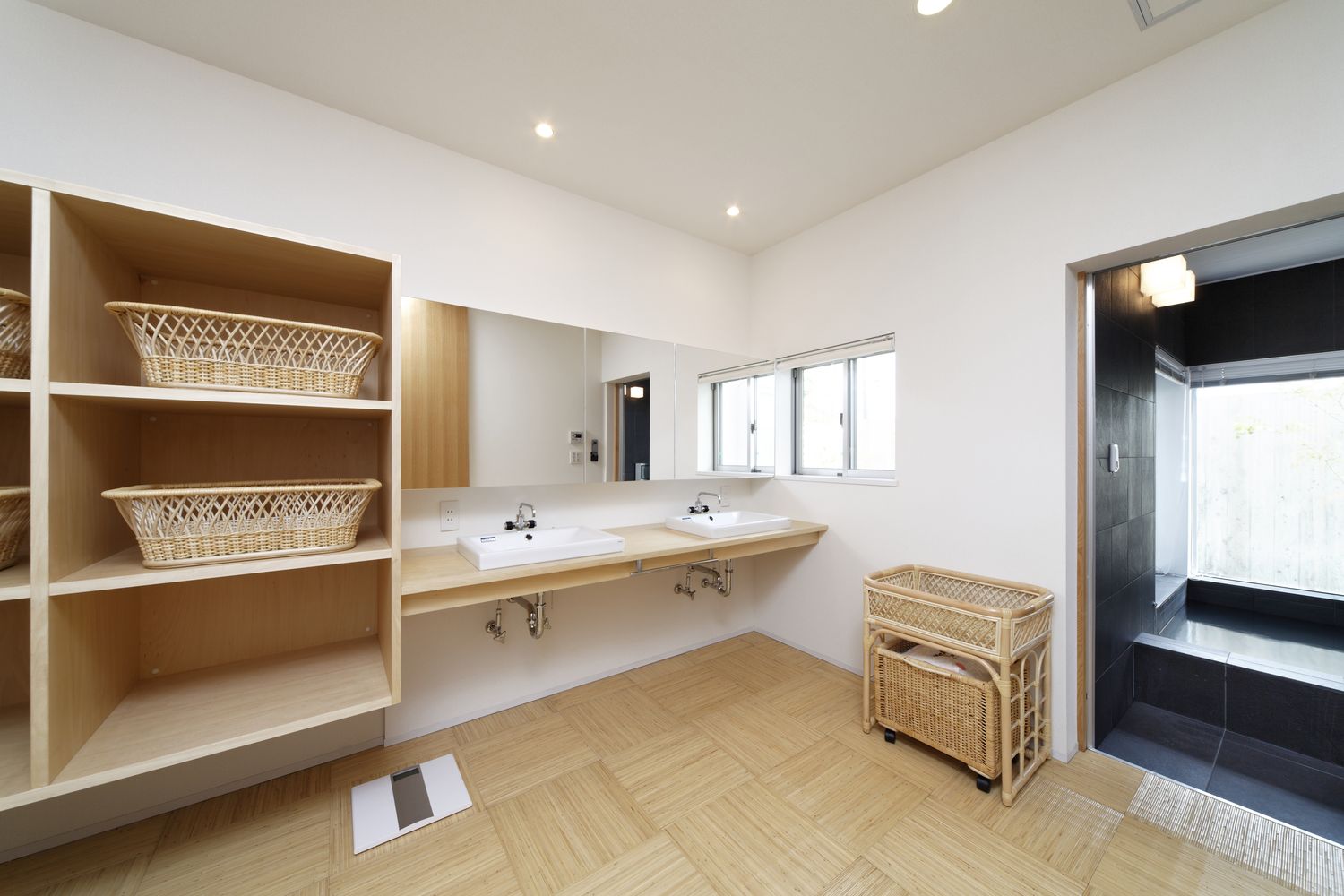 注文住宅・デザイン住宅建築実例_浴室・洗面所