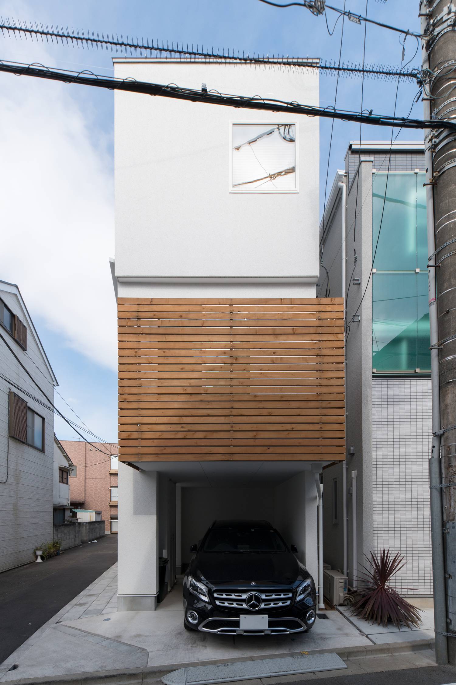 注文住宅『CASE628 つみ木』の建築実例・施⼯例の写真・建物外観全体 注文住宅・デザイン住宅建築実例_『CASE628 つみ木』_外観