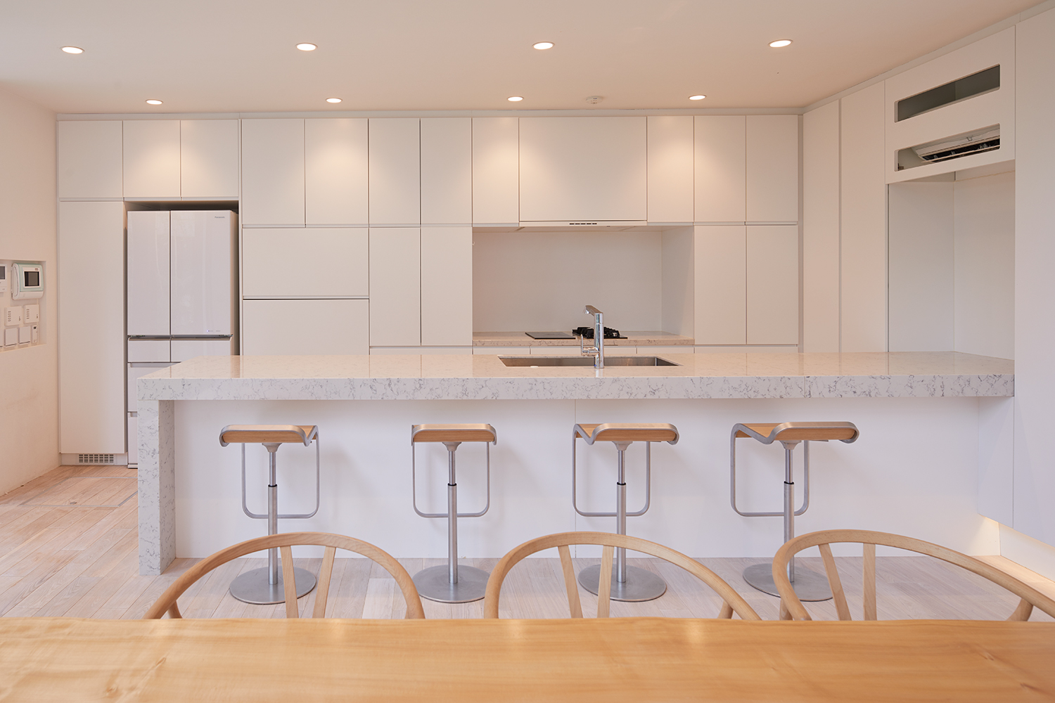 注文住宅・デザイン住宅建築実例_キッチン 注文住宅・デザイン住宅建築実例_『CASE455 N邸(社長の邸宅)』_キッチン