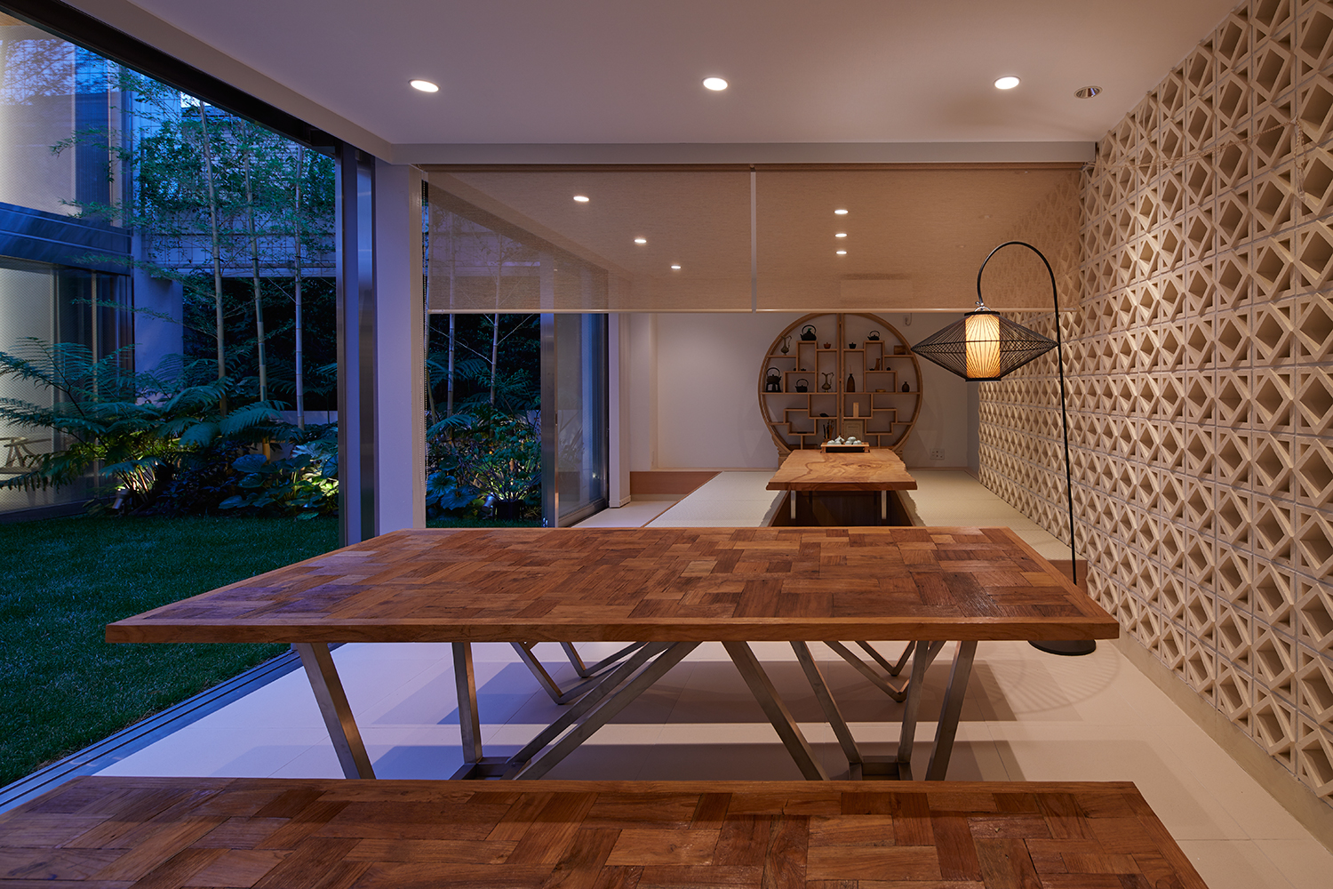 注文住宅・デザイン住宅建築実例_LDK 注文住宅・デザイン住宅建築実例_『CASE455 N邸(社長の邸宅)』_LDK