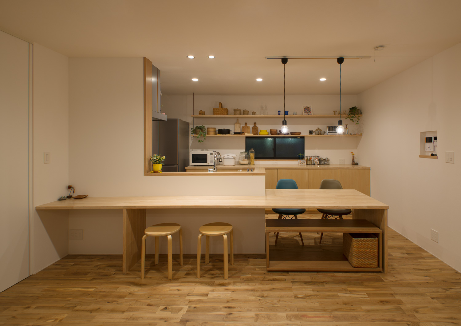 注文住宅・デザイン住宅建築実例_LDK 注文住宅・デザイン住宅建築実例_『CASE478 箱舟』_キッチン