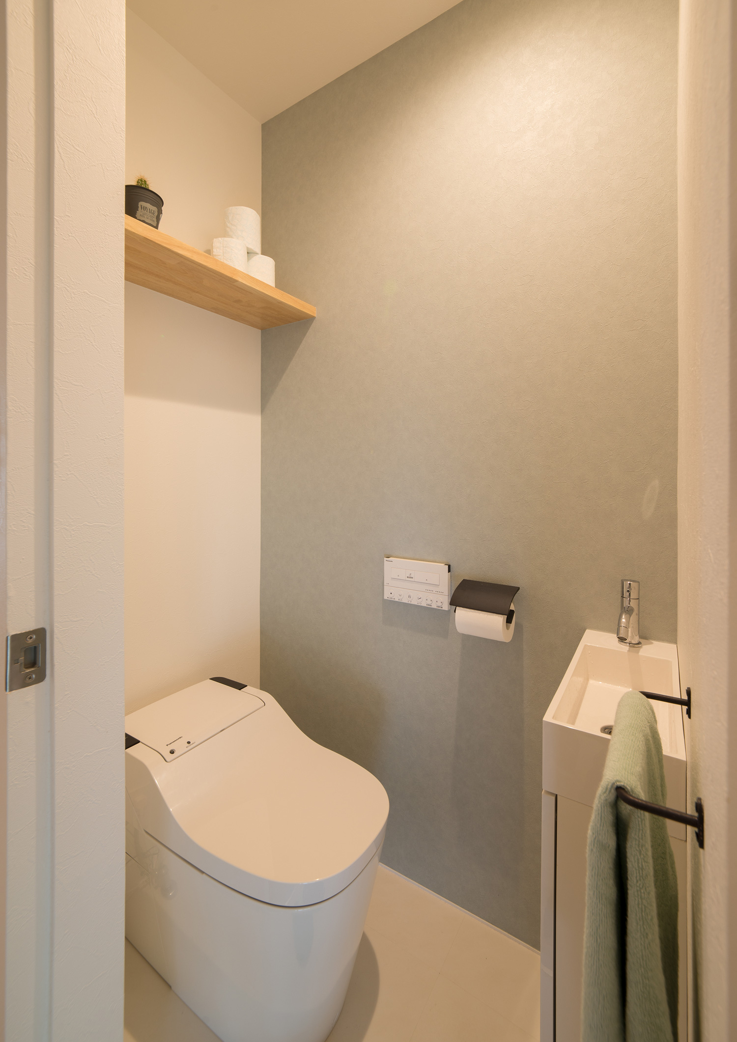 注文住宅・デザイン住宅建築実例_トイレ 注文住宅・デザイン住宅建築実例_『CASE478 箱舟』_トイレ