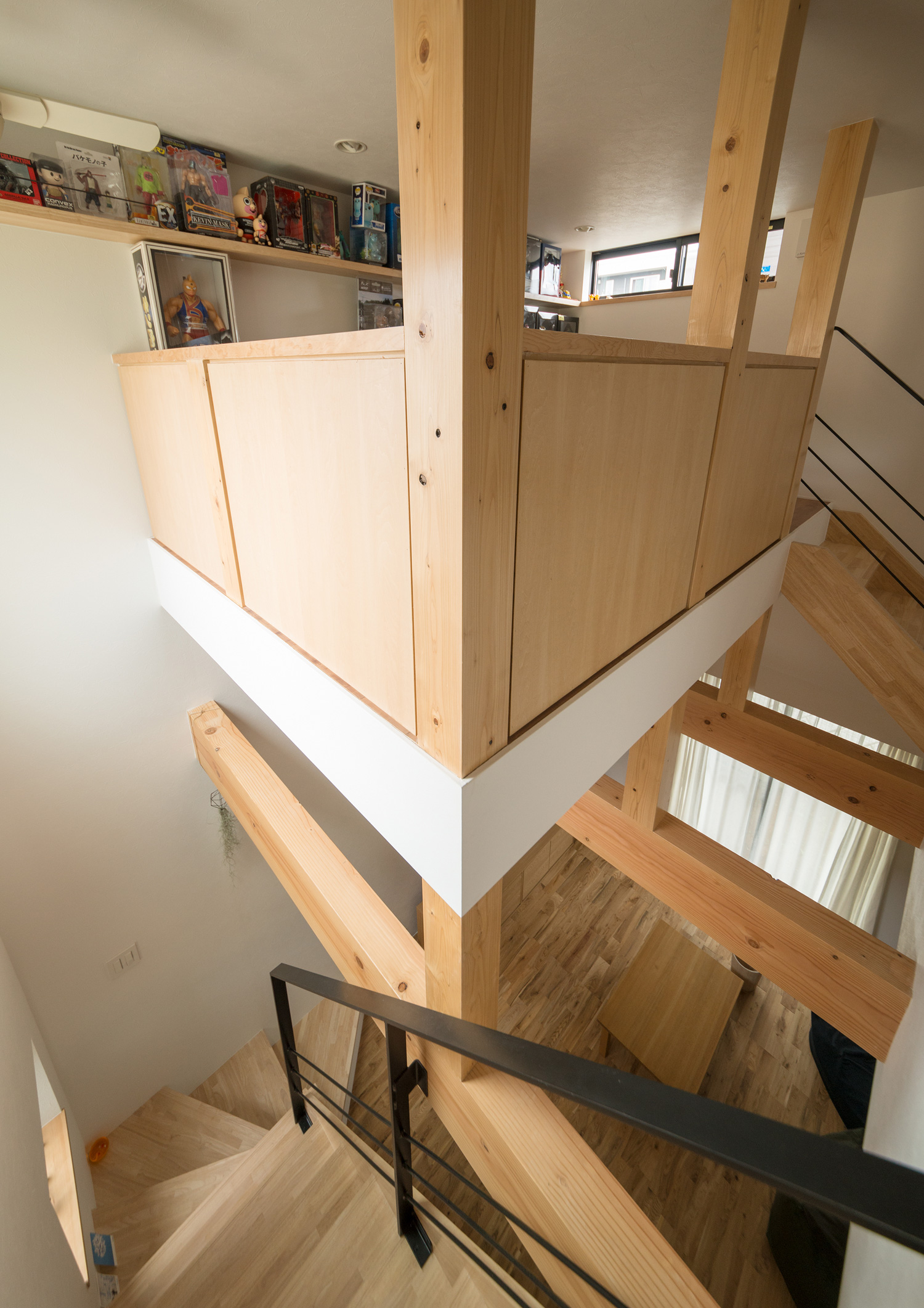 注文住宅・デザイン住宅建築実例_階段 注文住宅・デザイン住宅建築実例_『CASE478 箱舟』_階段