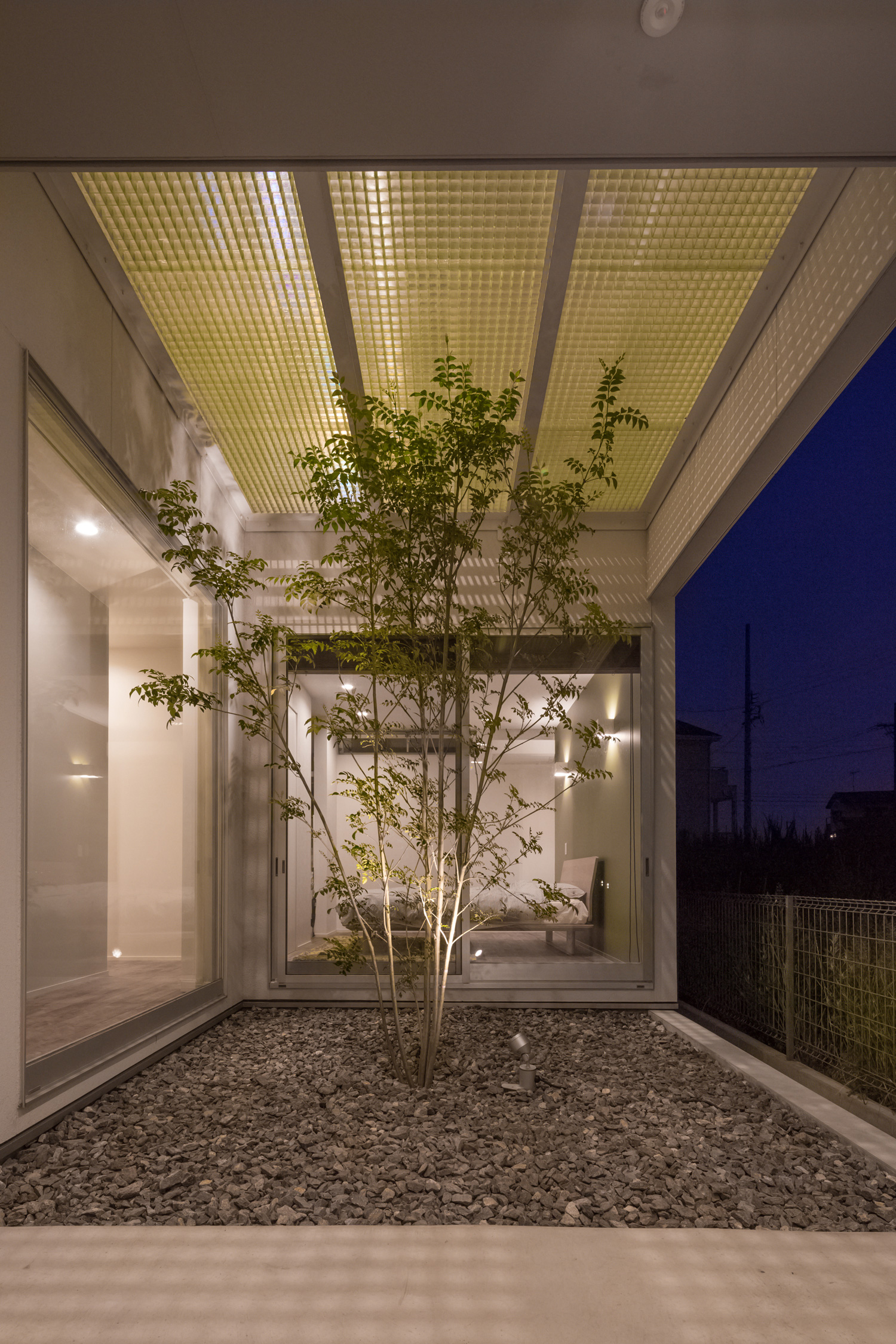 注文住宅・デザイン住宅建築実例_中庭