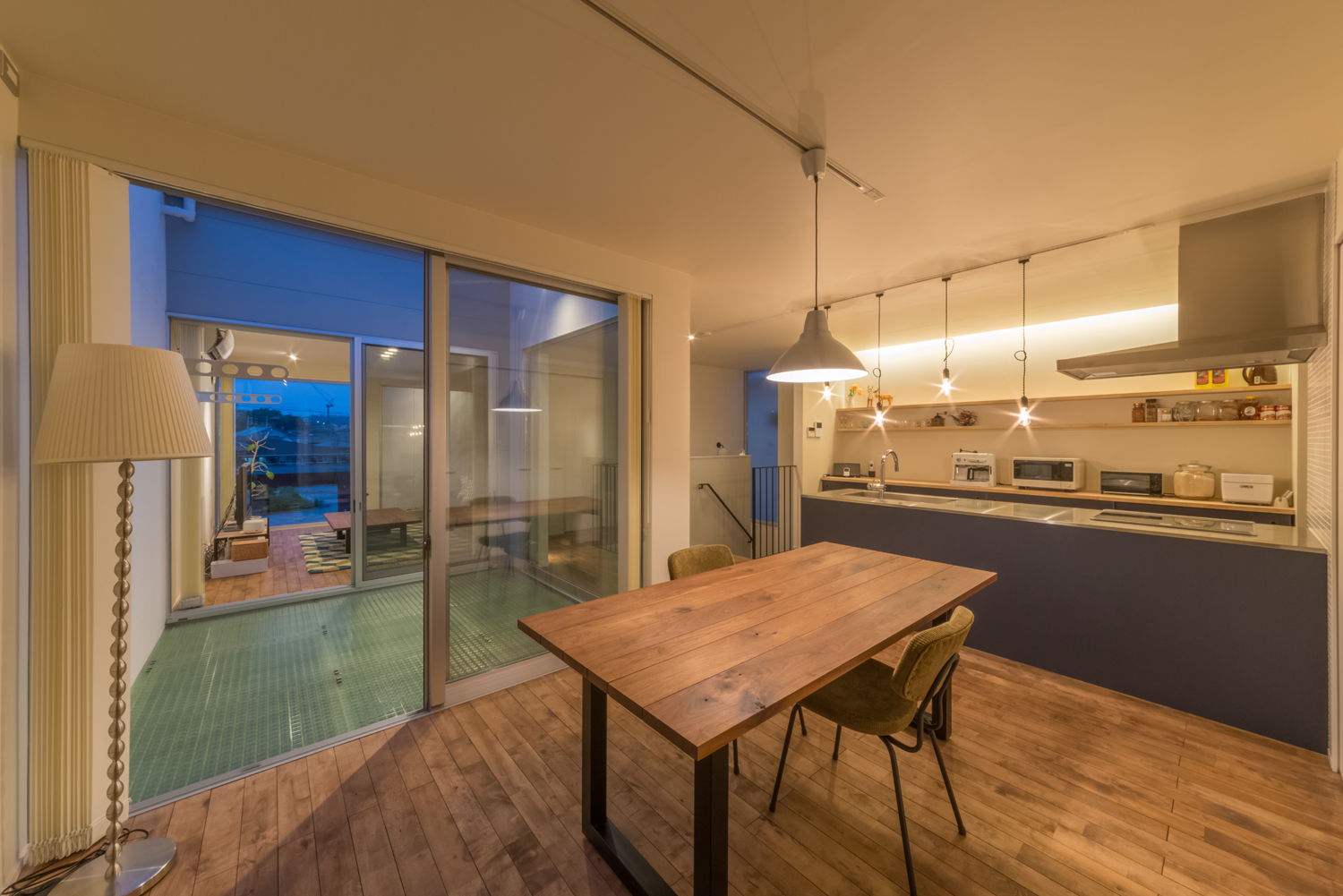 注文住宅・デザイン住宅建築実例_LDK