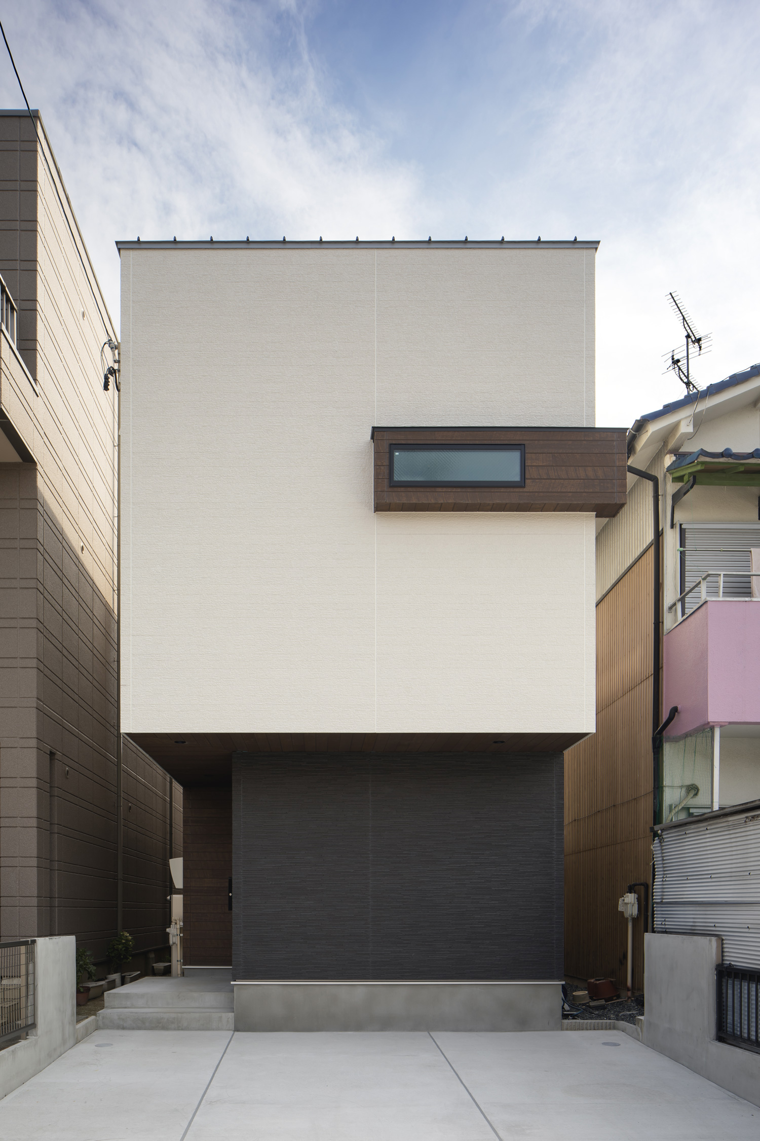 注文住宅『CASE659 un cube』の建築実例・建物外観全体 注文住宅・デザイン住宅建築実例_『CASE659 un cube』_外観