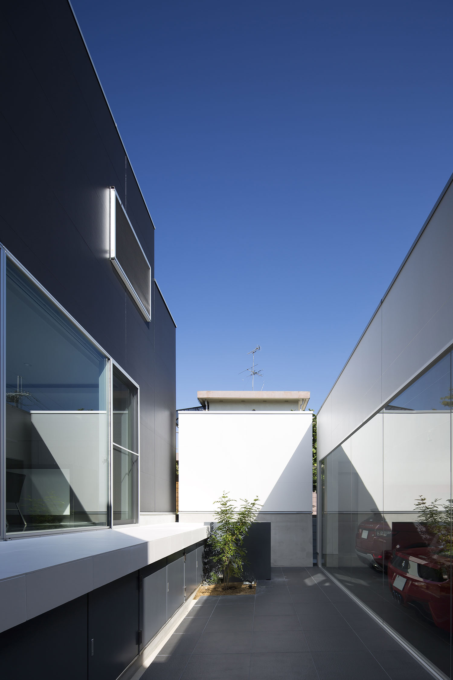 注文住宅・デザイン住宅建築実例_中庭