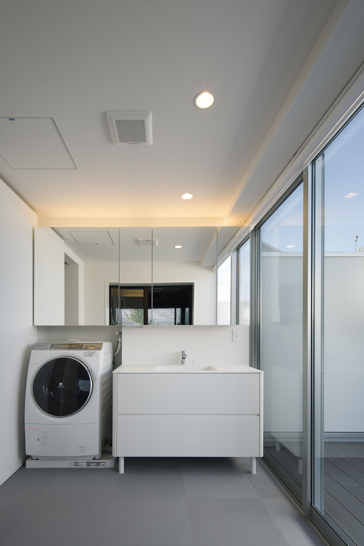 注文住宅・デザイン住宅建築実例_浴室・洗面所