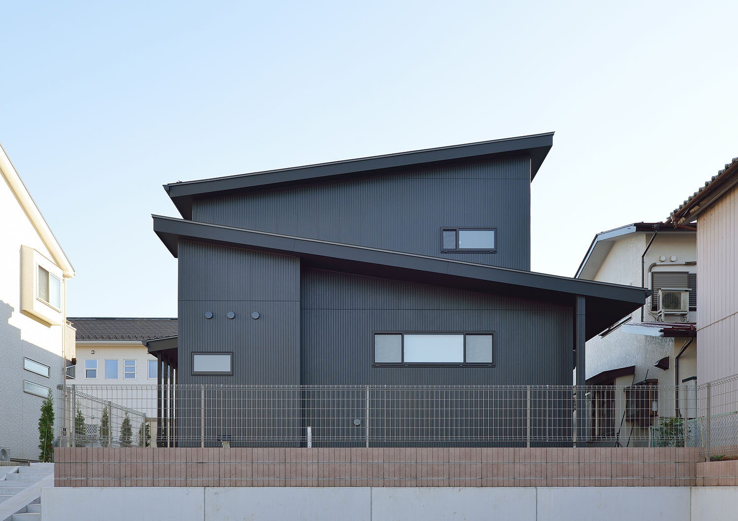 注文住宅『CASE672 Trick Art』の建築実例・建物外観全体 注文住宅・デザイン住宅建築実例_『CASE672 Trick Art』_外観