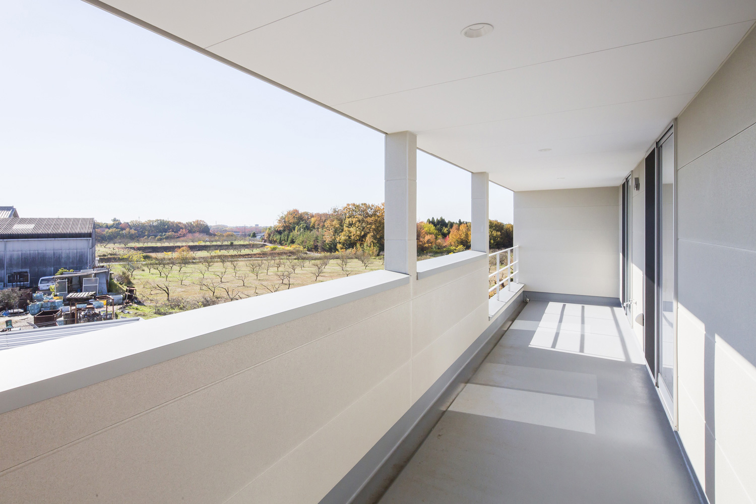 注文住宅・デザイン住宅建築実例_テラス・バルコニー