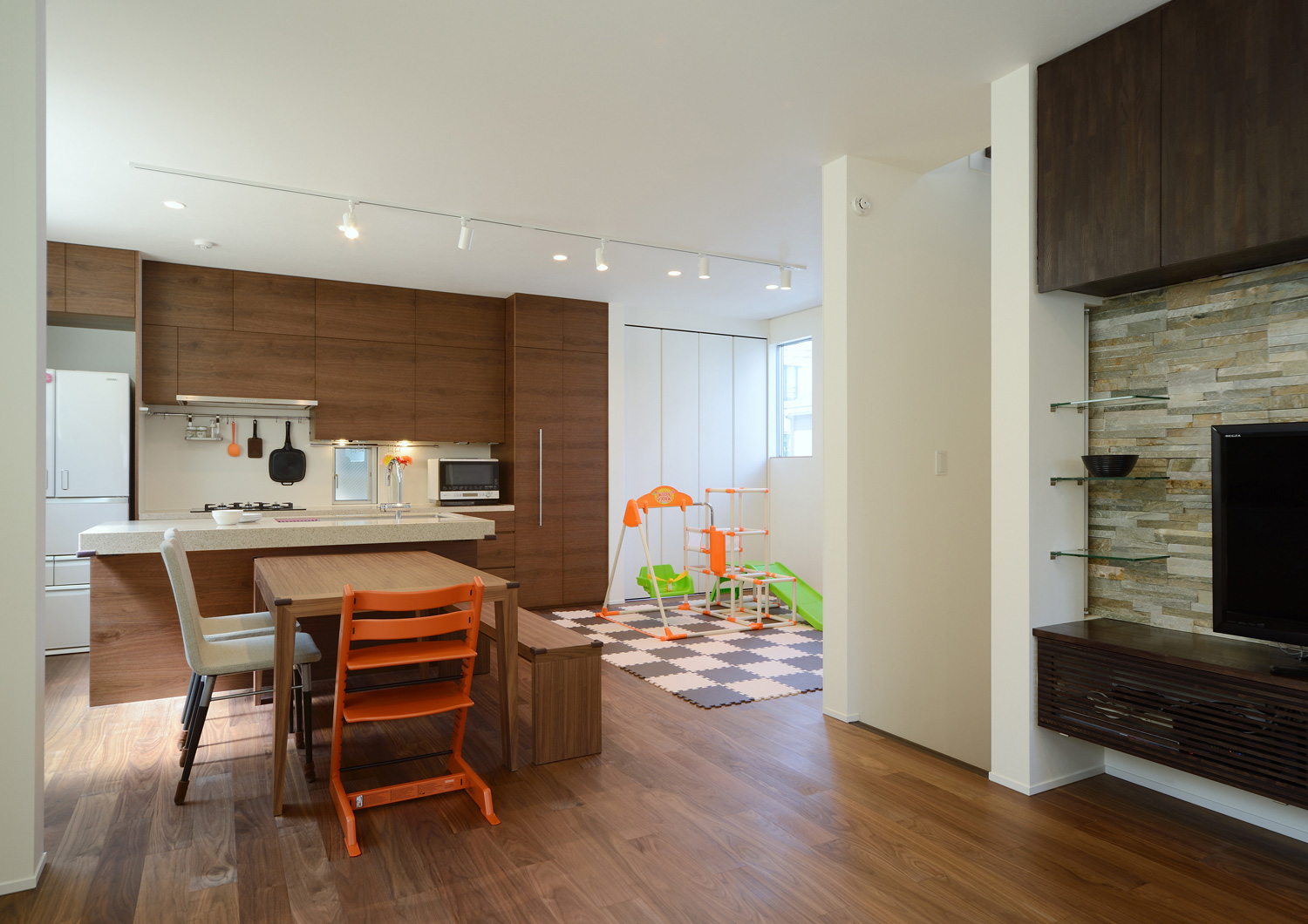 注文住宅・デザイン住宅建築実例_LDK