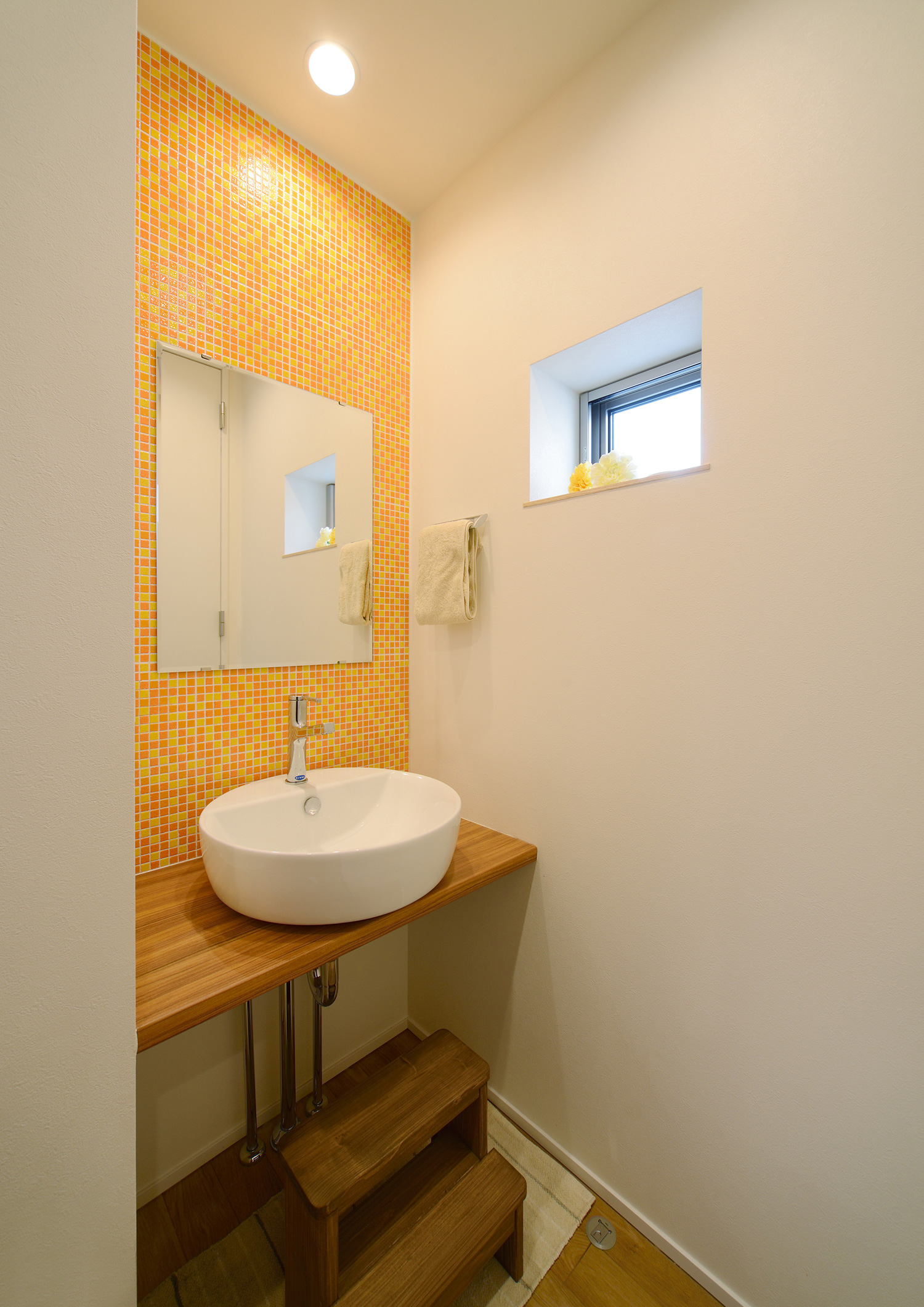 注文住宅・デザイン住宅建築実例_洗面所