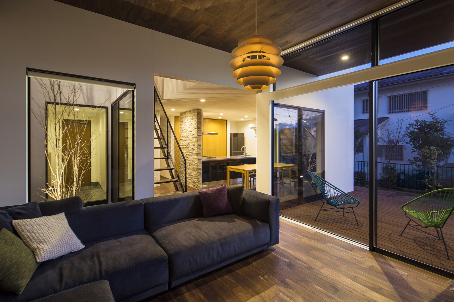 注文住宅・デザイン住宅建築実例_LDK