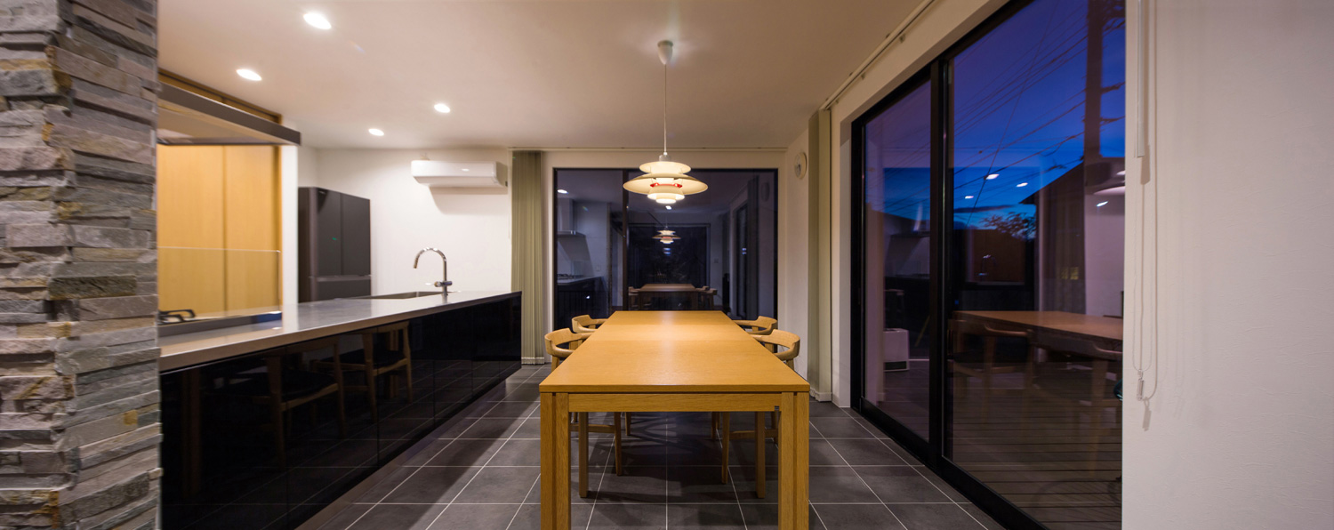 注文住宅・デザイン住宅建築実例_LDK