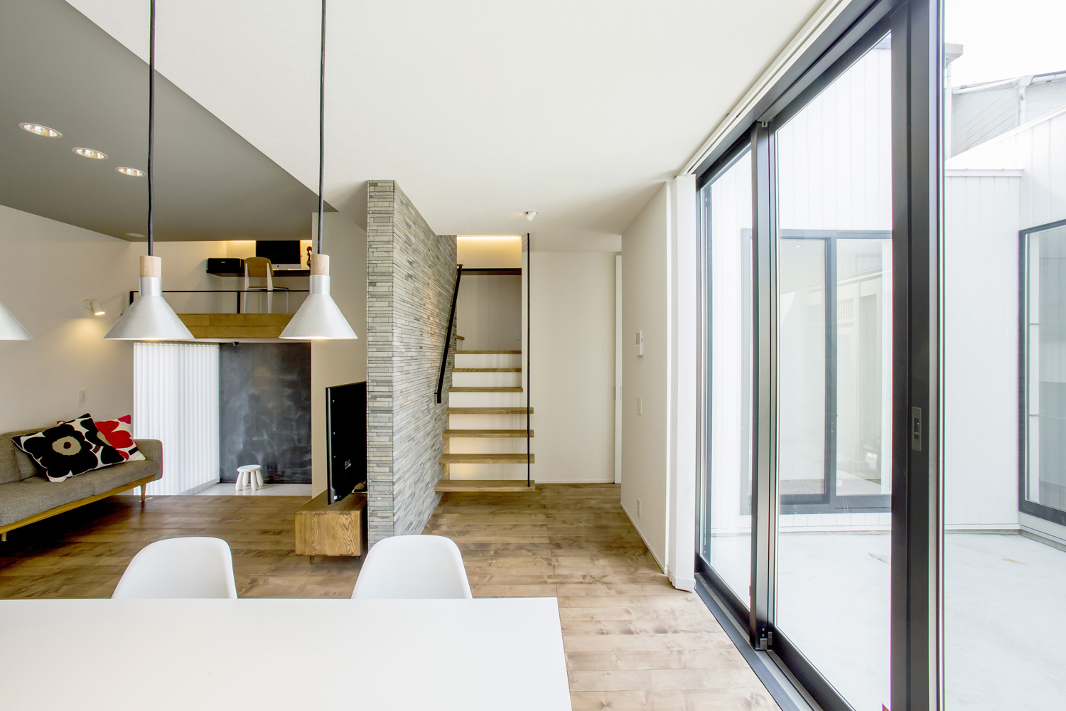 注文住宅・デザイン住宅建築実例_LDK