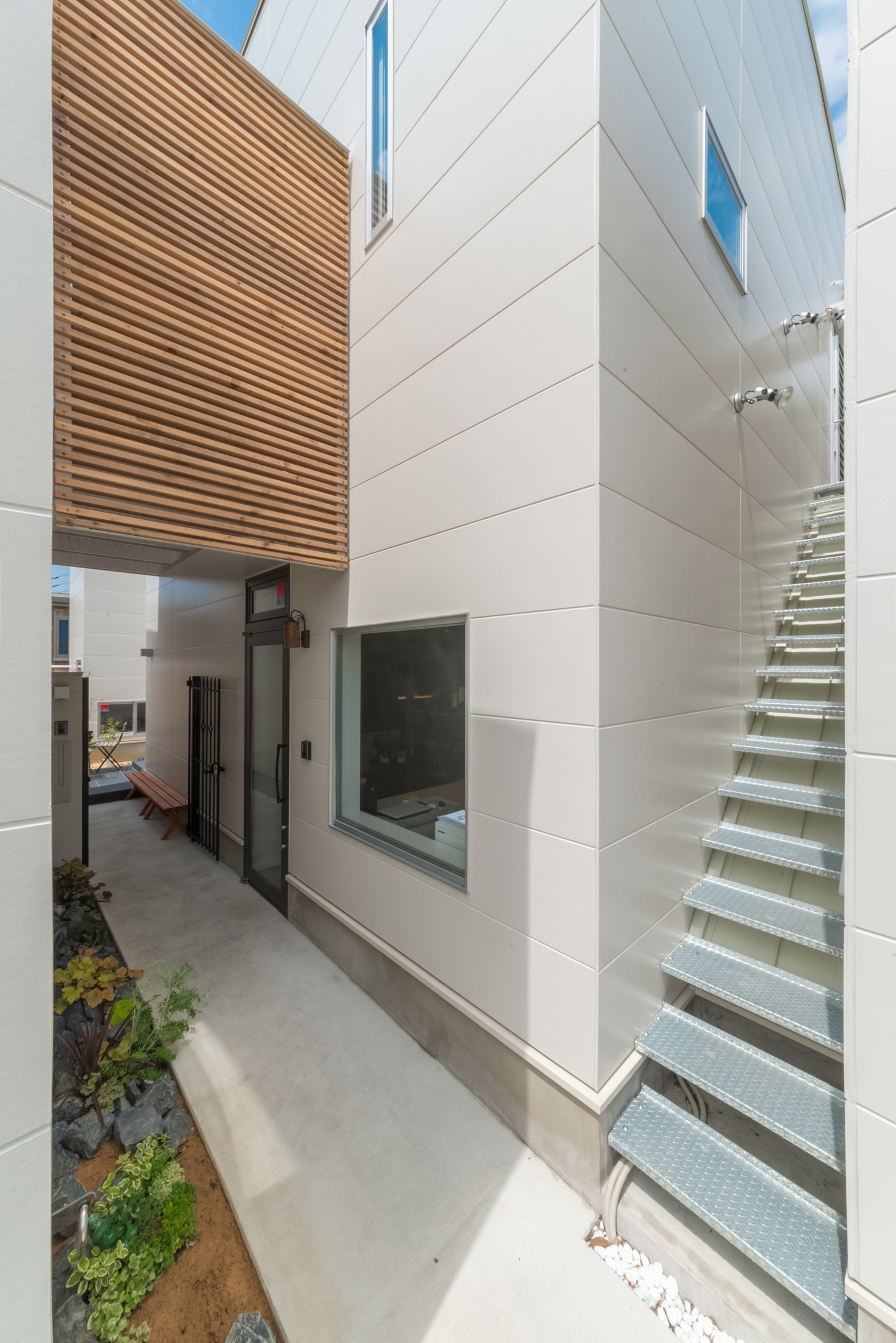 注文住宅・デザイン住宅建築実例_中庭