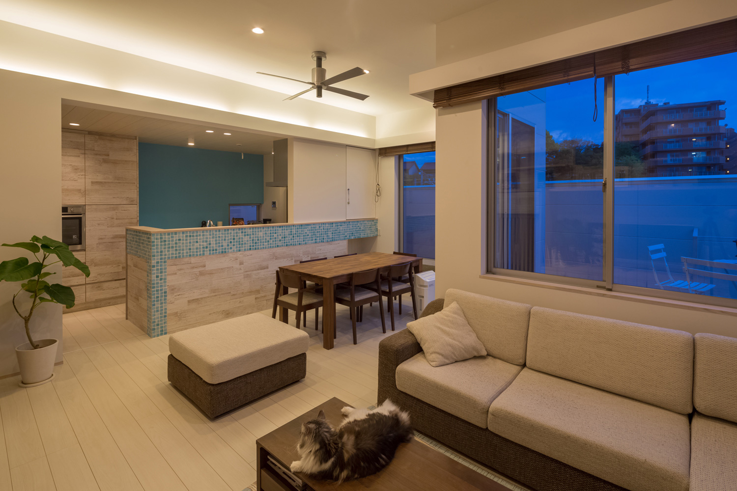 注文住宅・デザイン住宅建築実例_LDK