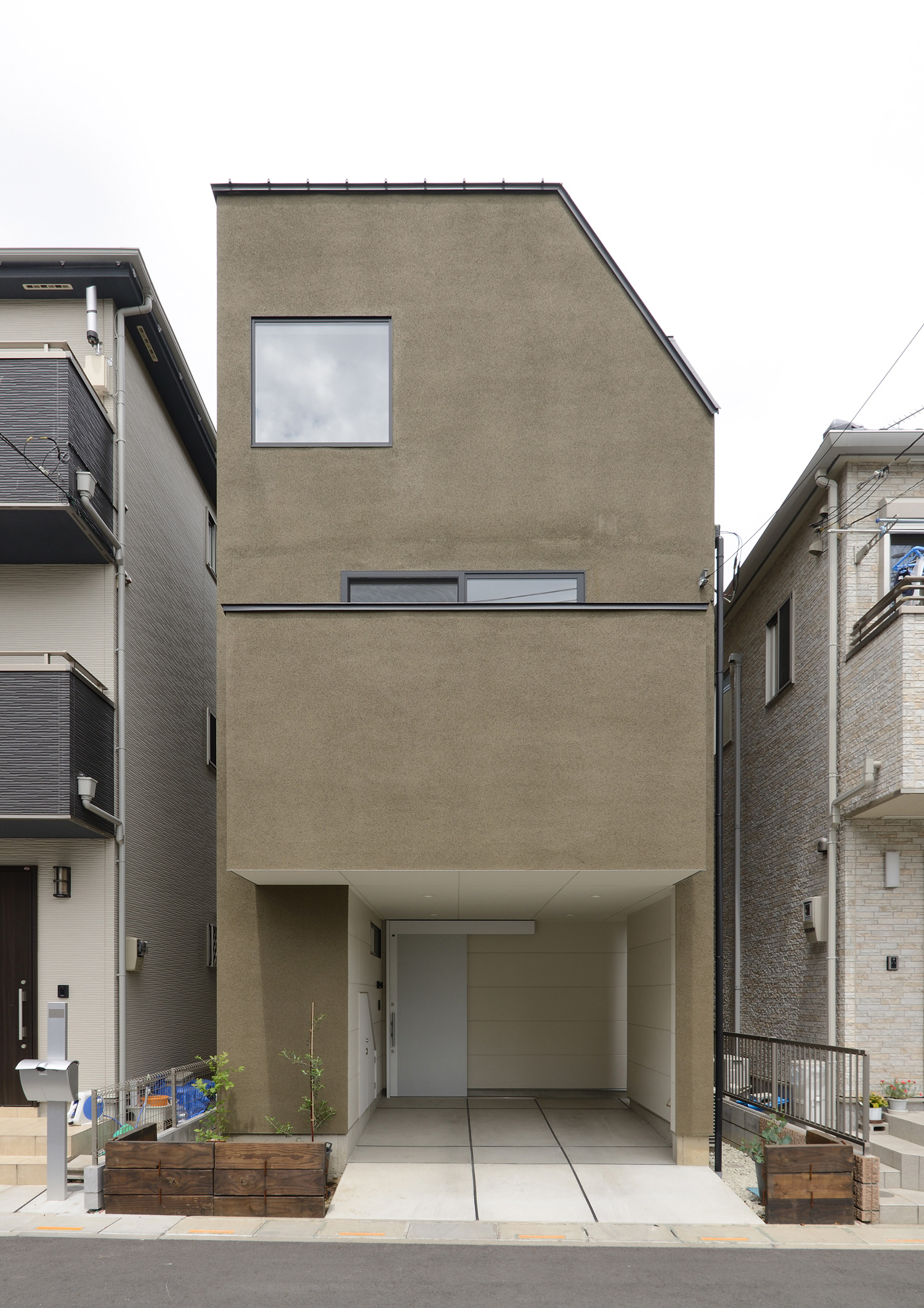 注文住宅・デザイン住宅建築実例_『CASE456 Milky Way Train』_外観