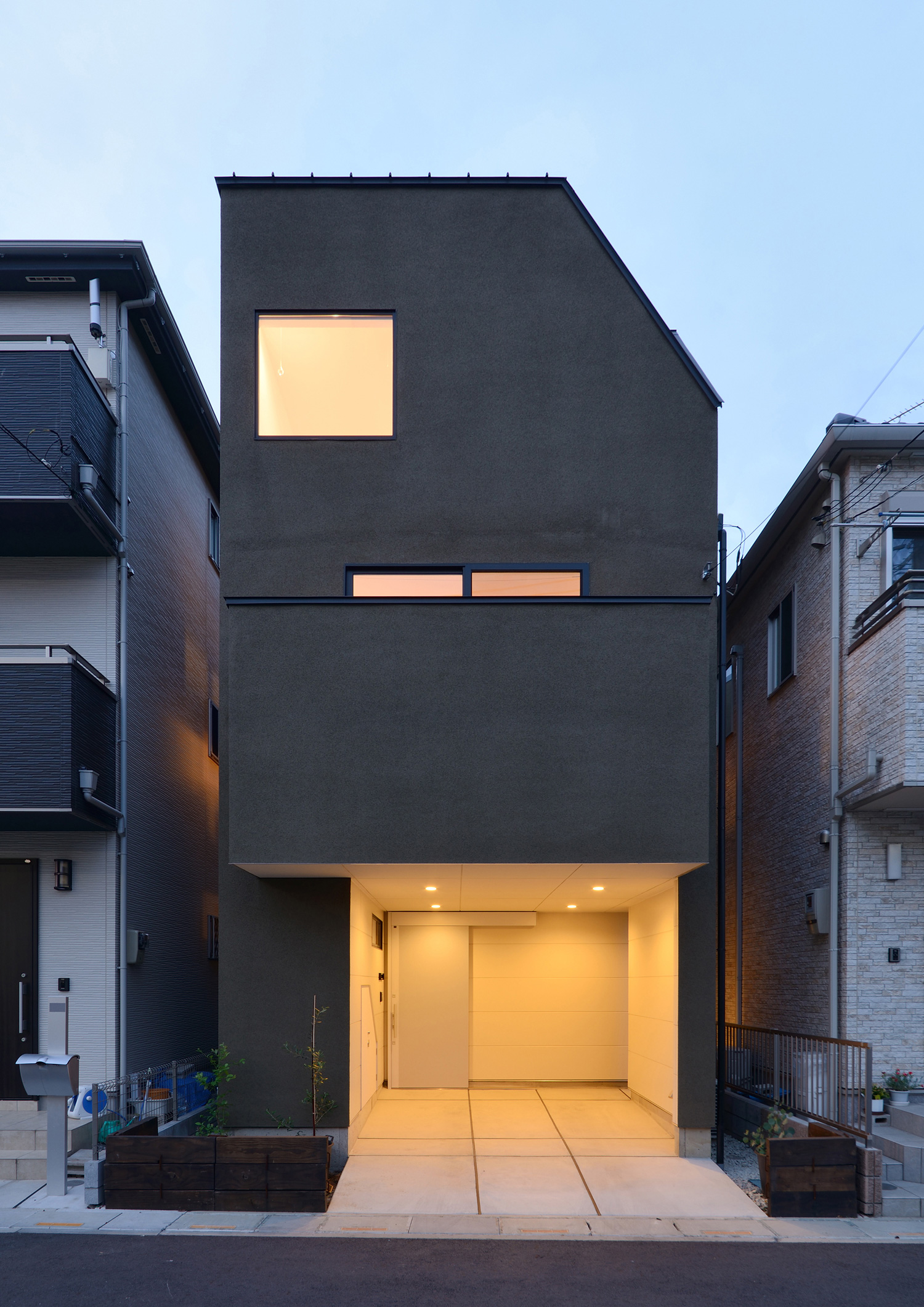 注文住宅・デザイン住宅建築実例_『CASE456 Milky Way Train』_外観