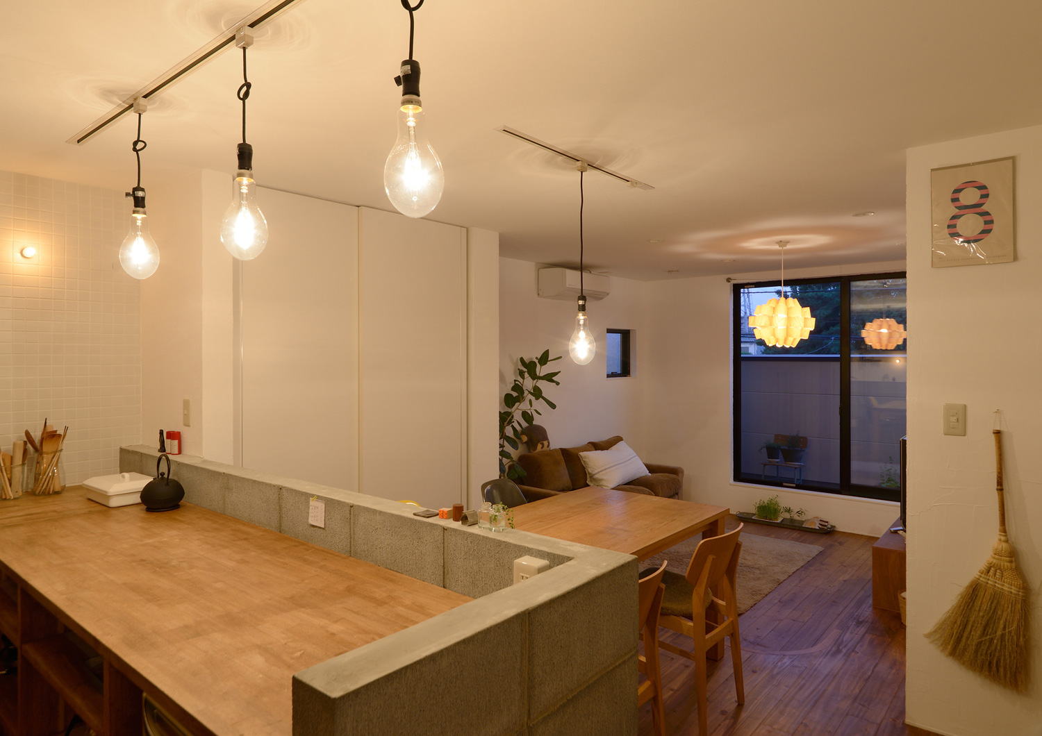 注文住宅・デザイン住宅建築実例_『CASE456 Milky Way Train』_キッチン