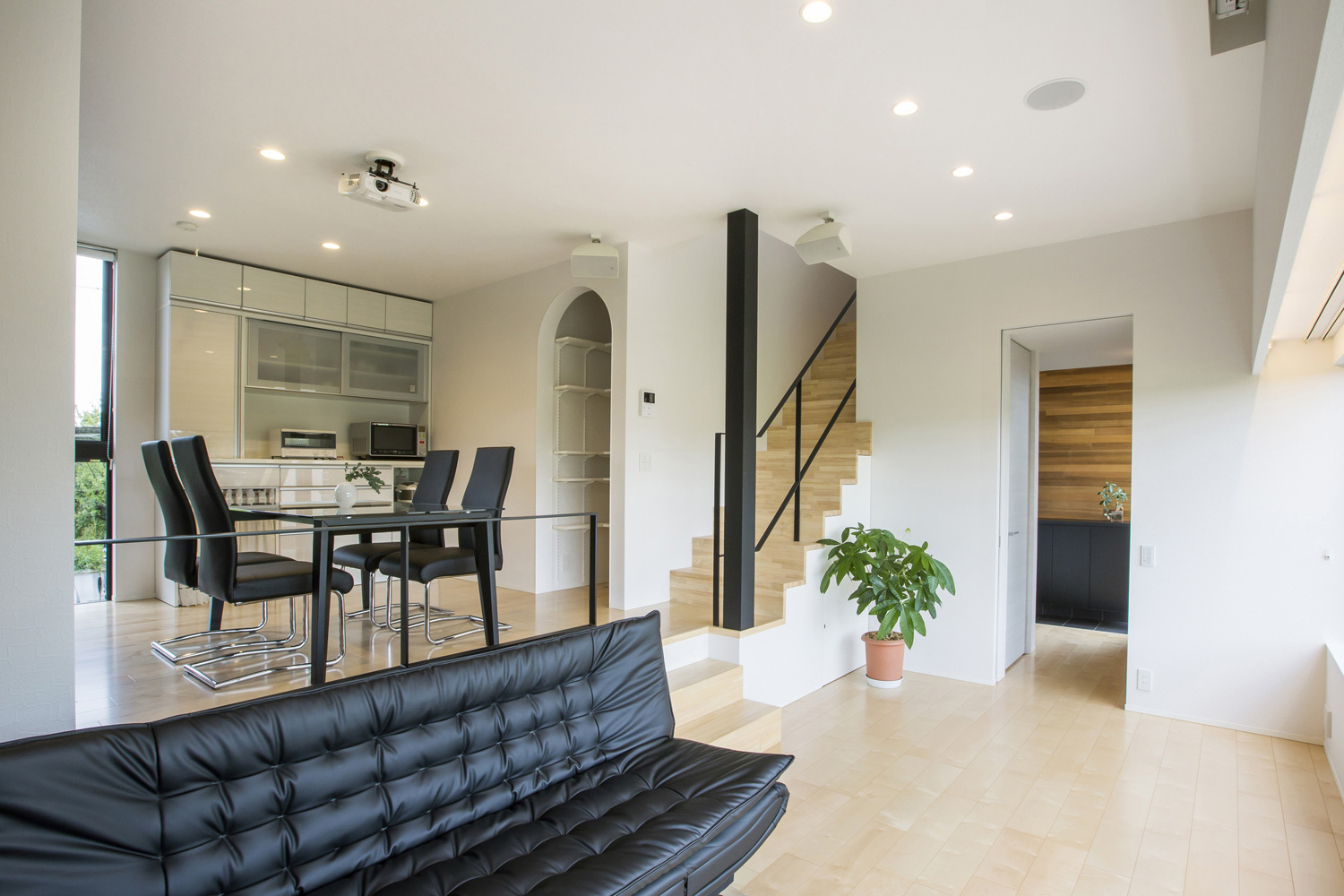 注文住宅・デザイン住宅建築実例_LDK 注文住宅・デザイン住宅建築実例_『CASE465 彩雲の家』_LDK