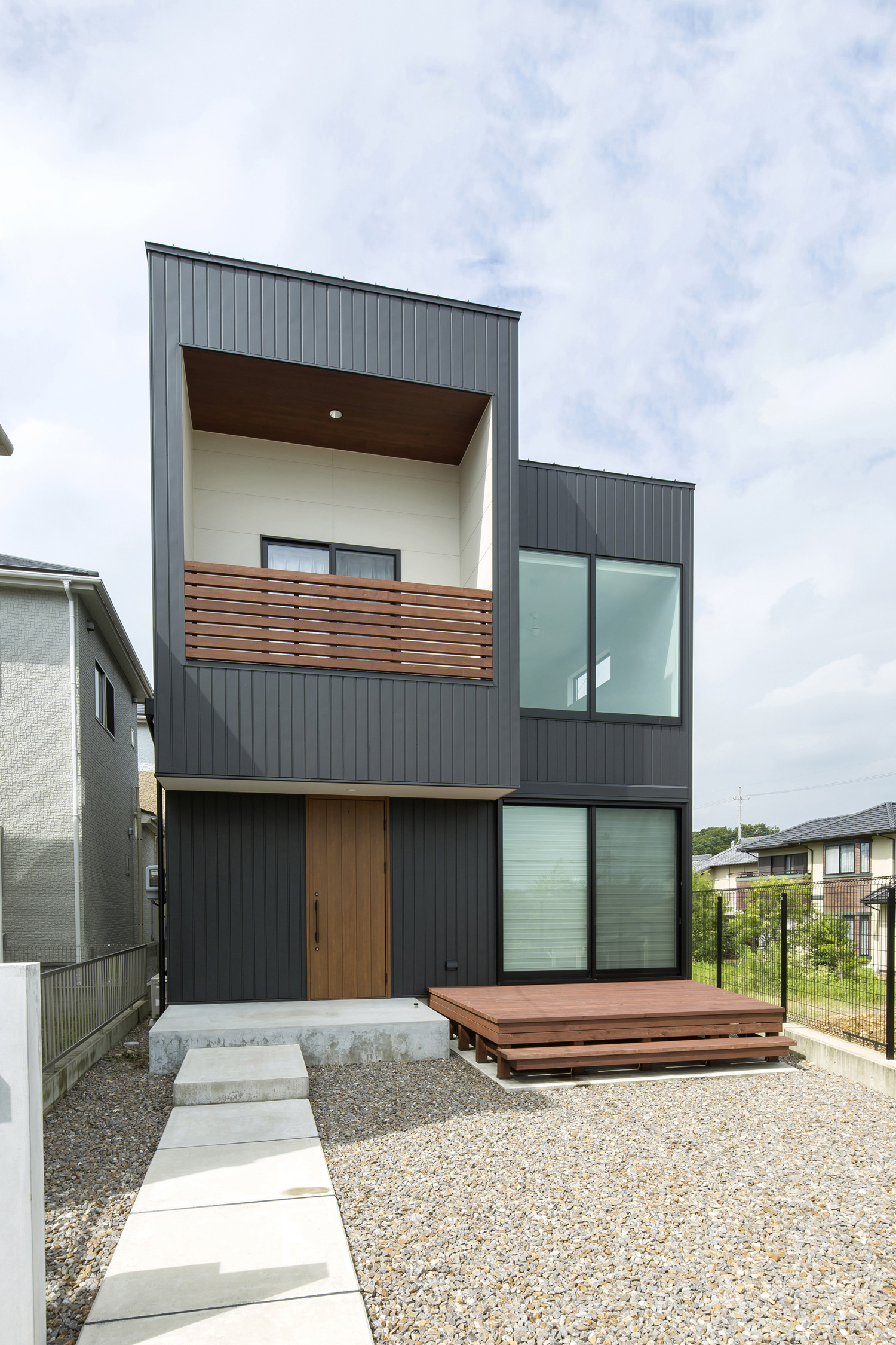 注文住宅・デザイン住宅建築実例_外観 注文住宅・デザイン住宅建築実例_『CASE469 スカイラウンジ』_外観