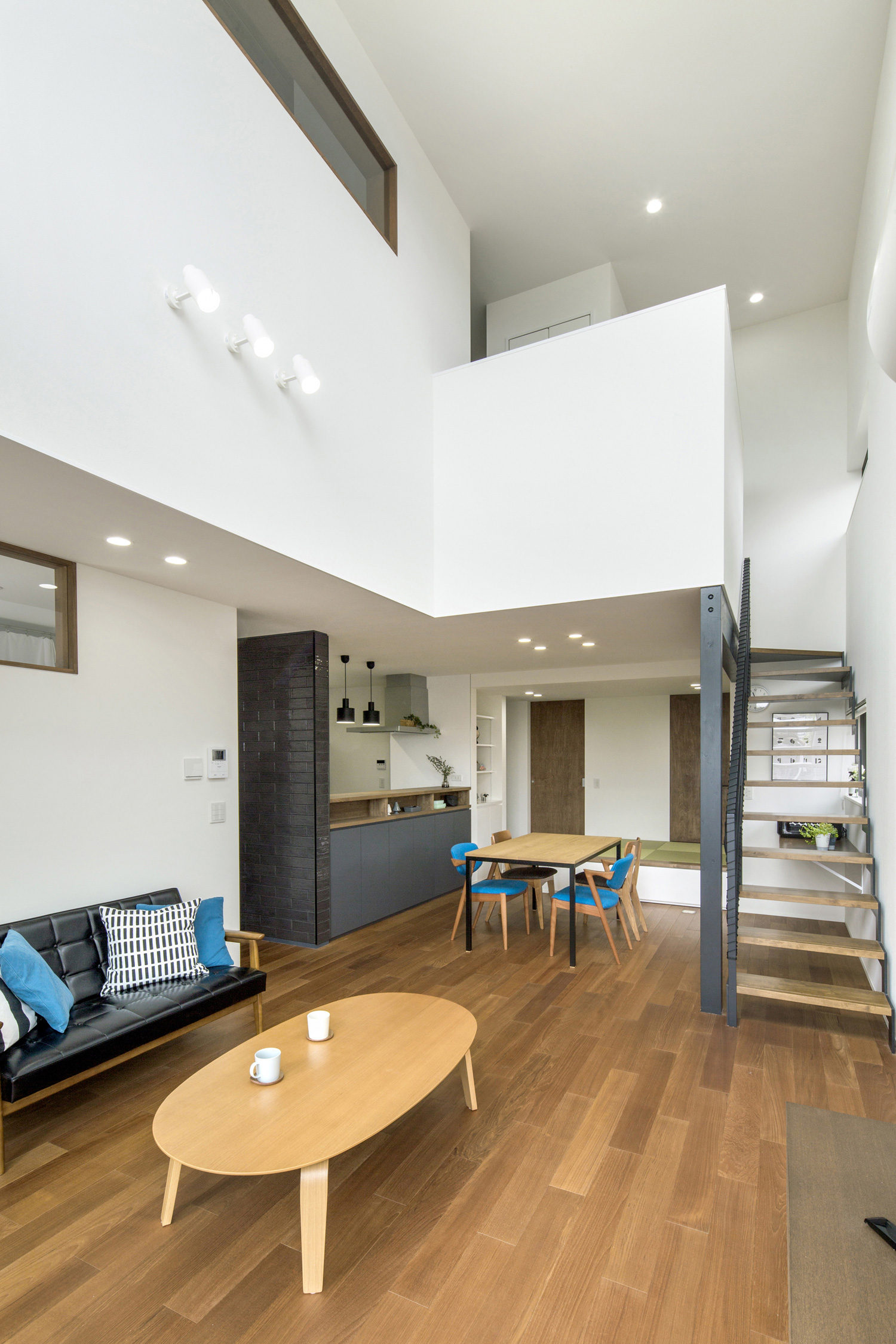 注文住宅・デザイン住宅建築実例_LDK 注文住宅・デザイン住宅建築実例_『CASE469 スカイラウンジ』_LDK