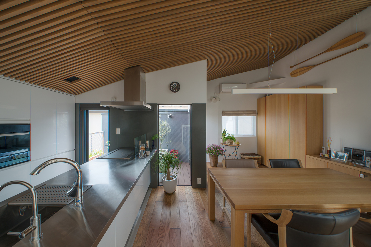 注文住宅・デザイン住宅建築実例_LDK 注文住宅・デザイン住宅建築実例_『CASE477 とじる・ひらく』_LDK