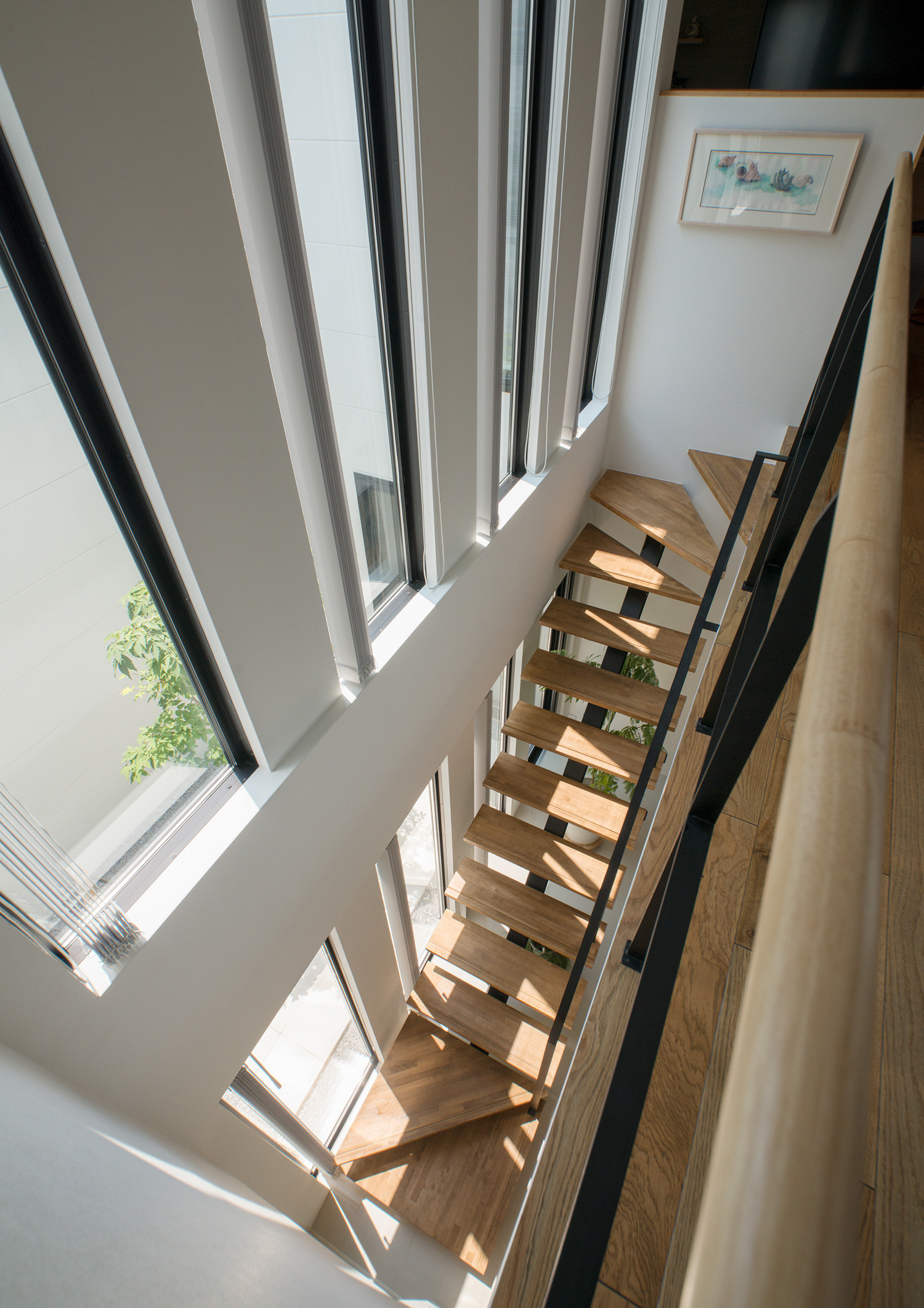 注文住宅・デザイン住宅建築実例_階段 注文住宅・デザイン住宅建築実例_『CASE477 とじる・ひらく』_階段