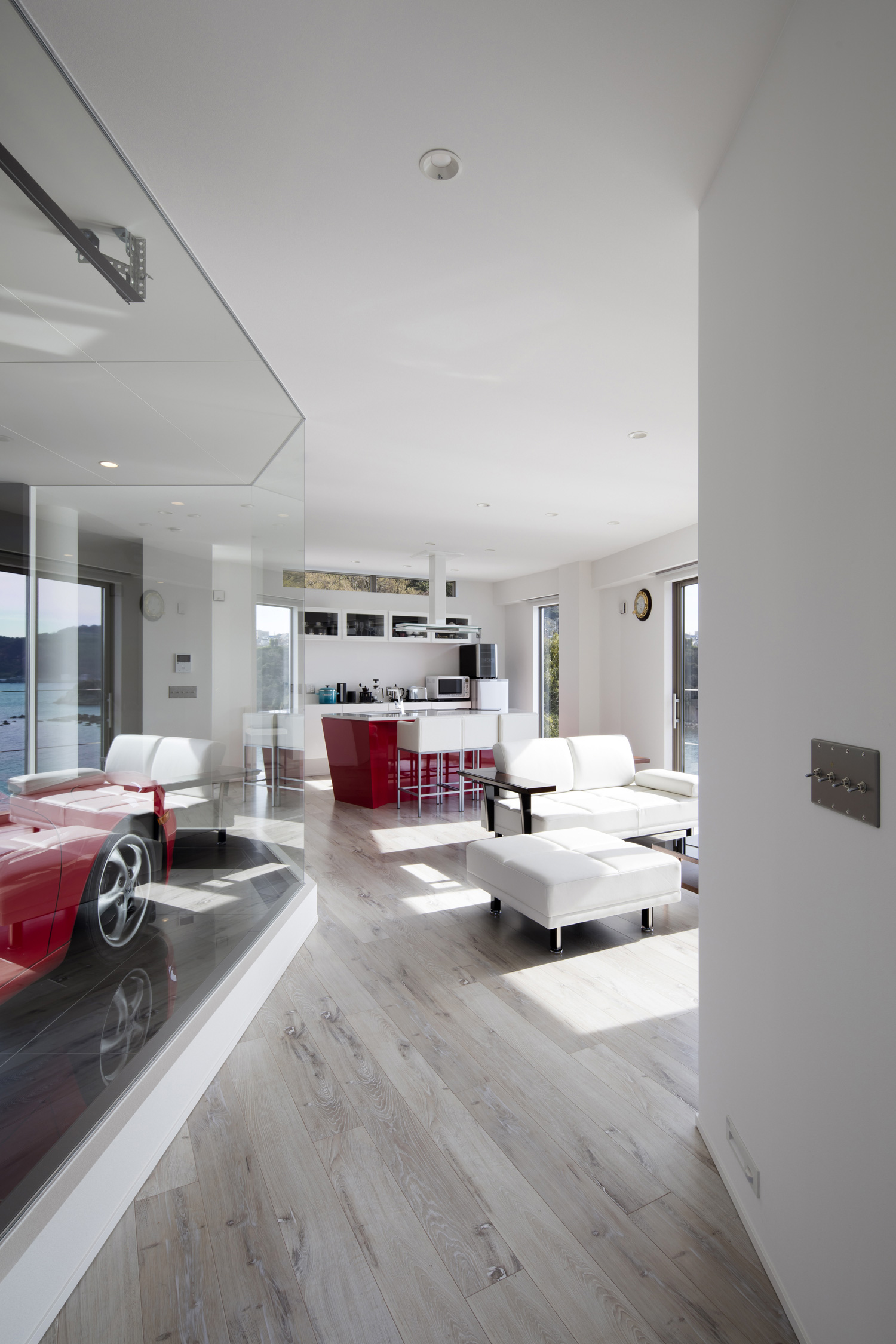 注文住宅・デザイン住宅建築実例_LDK 注文住宅・デザイン住宅建築実例_『CASE479 セカンドハウス 宙』_LDK