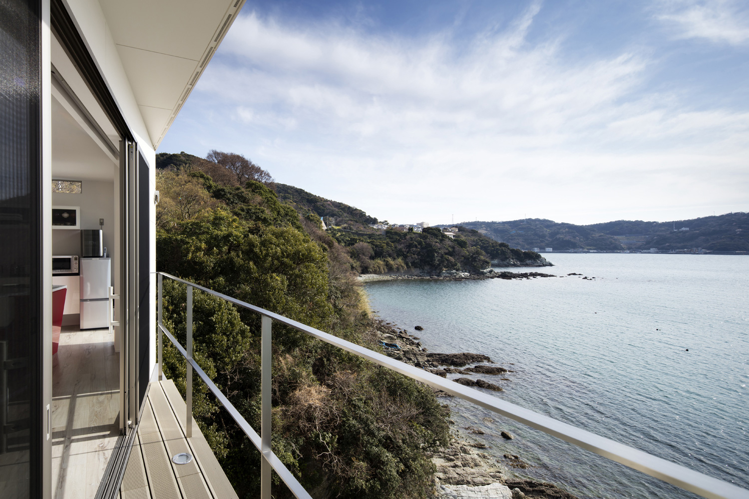 注文住宅・デザイン住宅建築実例_テラス・バルコニー 注文住宅・デザイン住宅建築実例_『CASE479 セカンドハウス 宙』_テラス・バルコニー