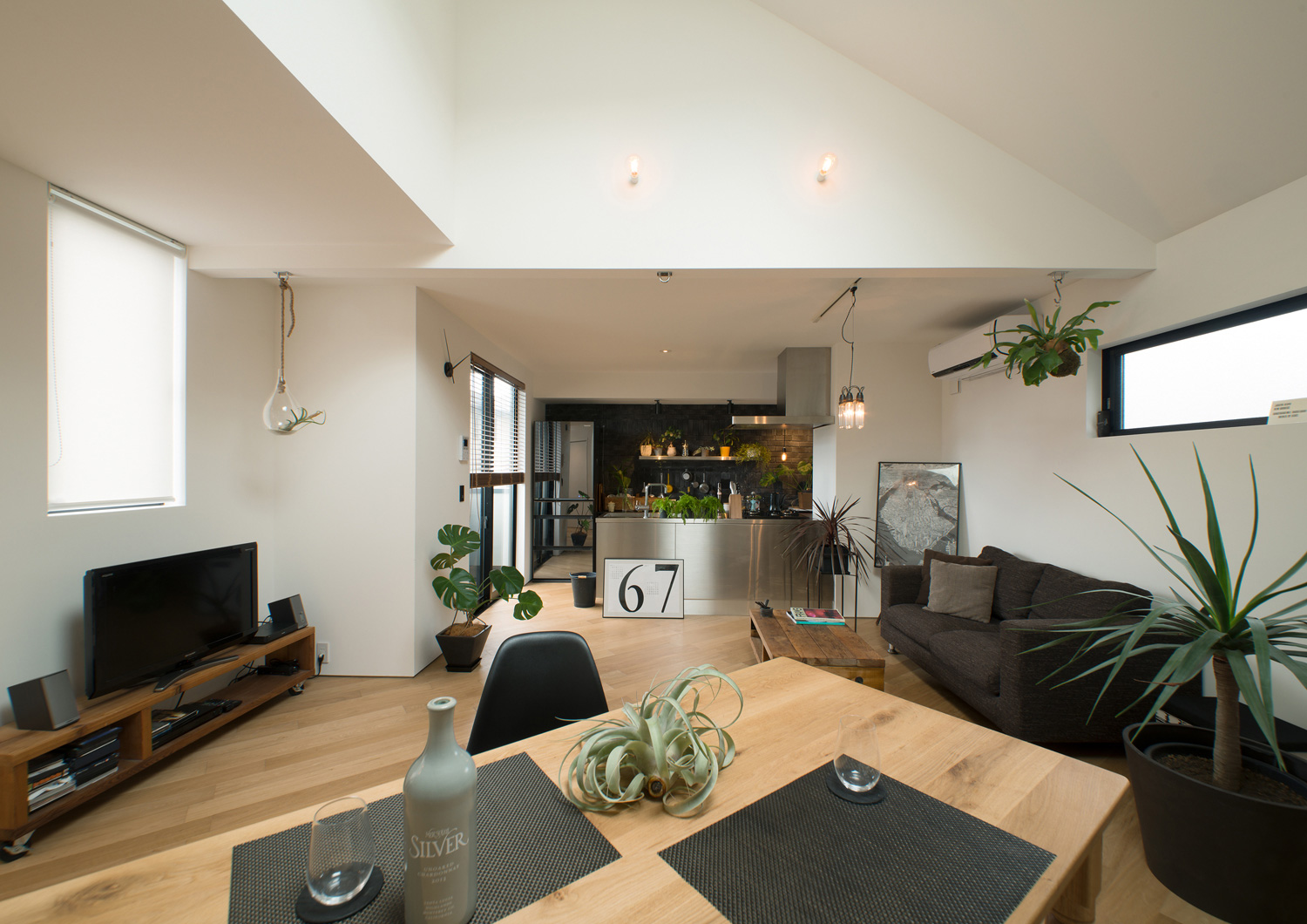 注文住宅・デザイン住宅建築実例_LDK 注文住宅・デザイン住宅建築実例_『CASE486 デザインへの挑戦』_LDK