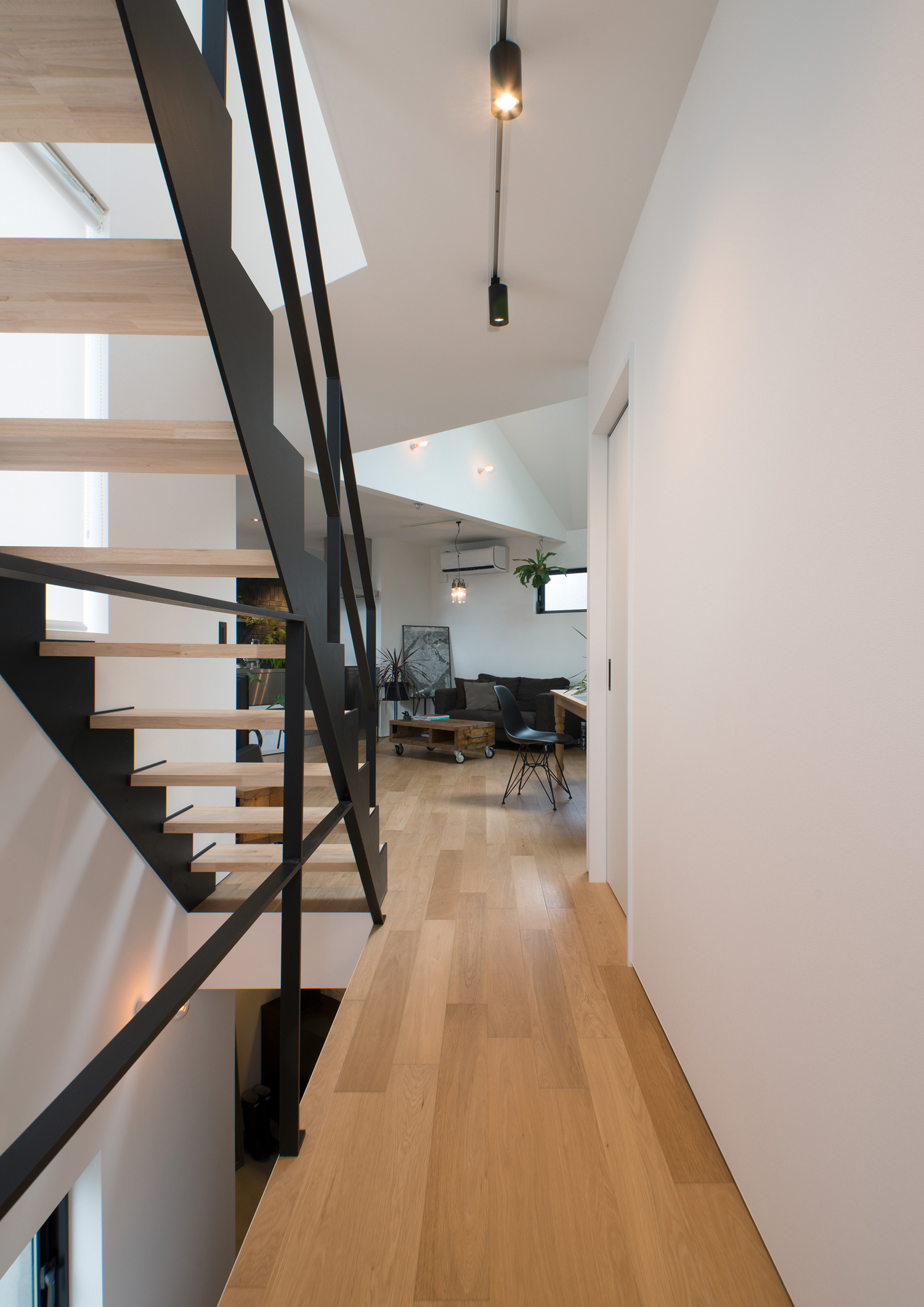 注文住宅・デザイン住宅建築実例_階段 注文住宅・デザイン住宅建築実例_『CASE486 デザインへの挑戦』_階段