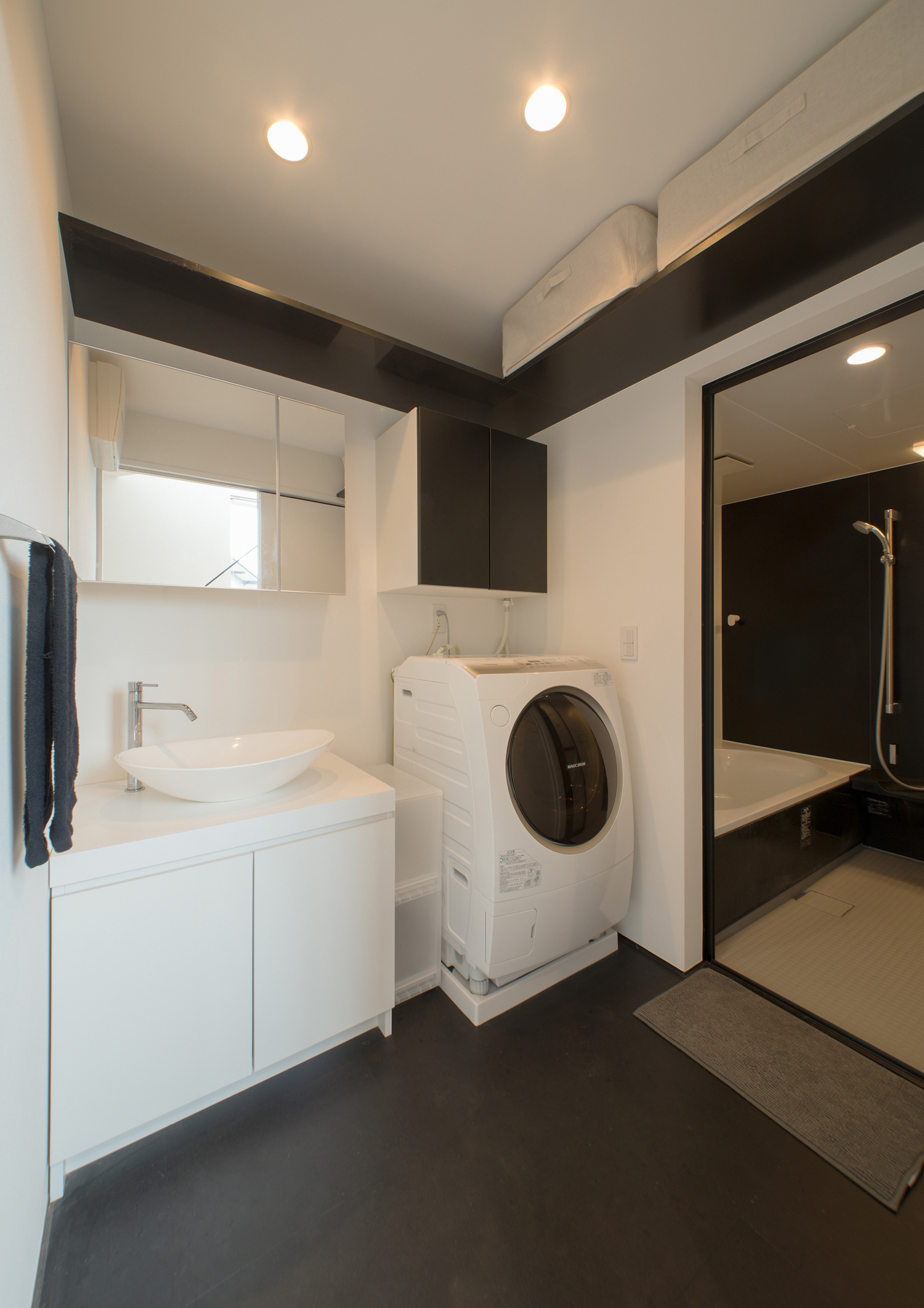 注文住宅・デザイン住宅建築実例_浴室・洗面所 注文住宅・デザイン住宅建築実例_『CASE486 デザインへの挑戦』_浴室・洗面所