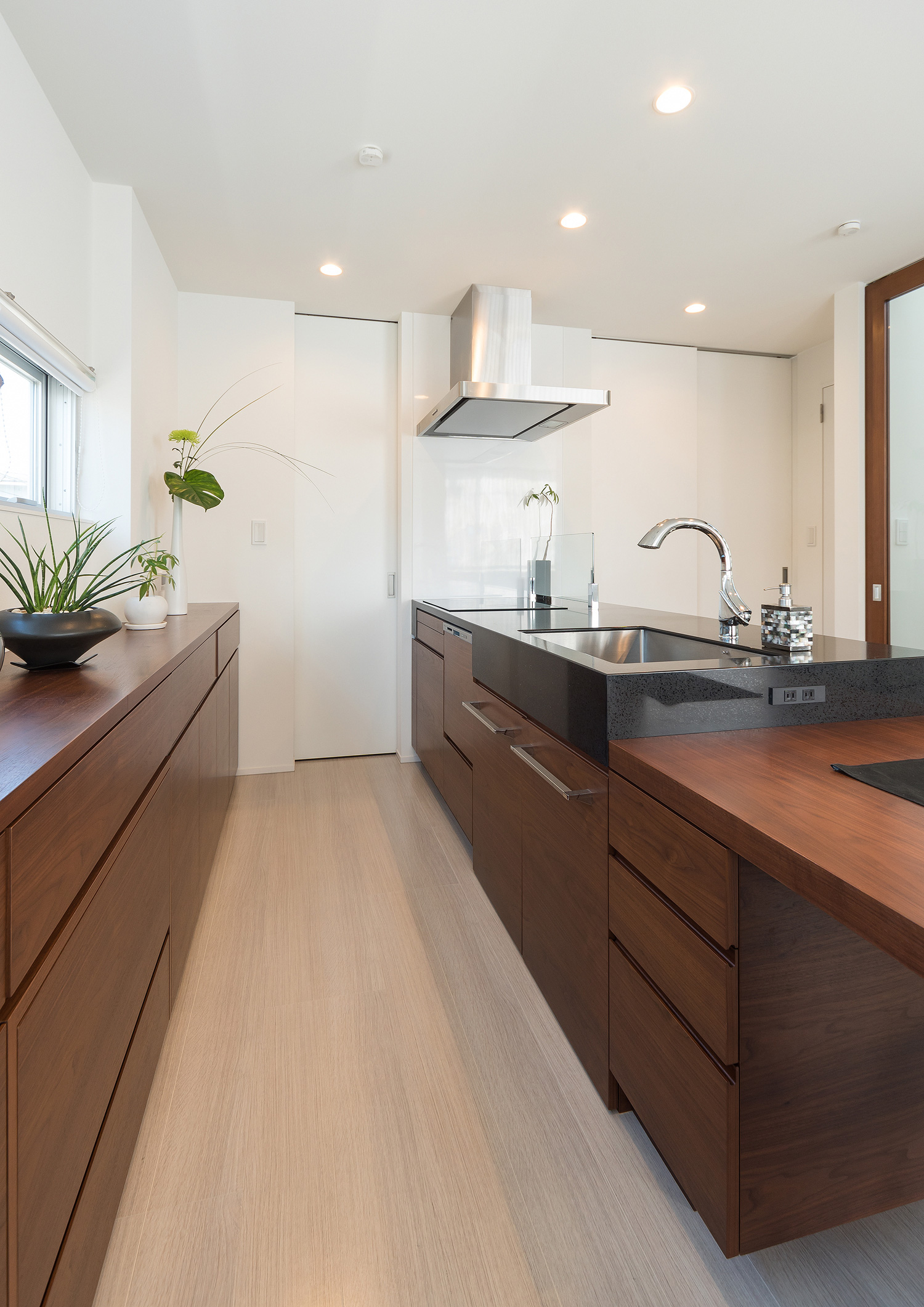 注文住宅・デザイン住宅建築実例_LDK 注文住宅・デザイン住宅建築実例_『CASE488 都市型コンパクト住宅』_LDK