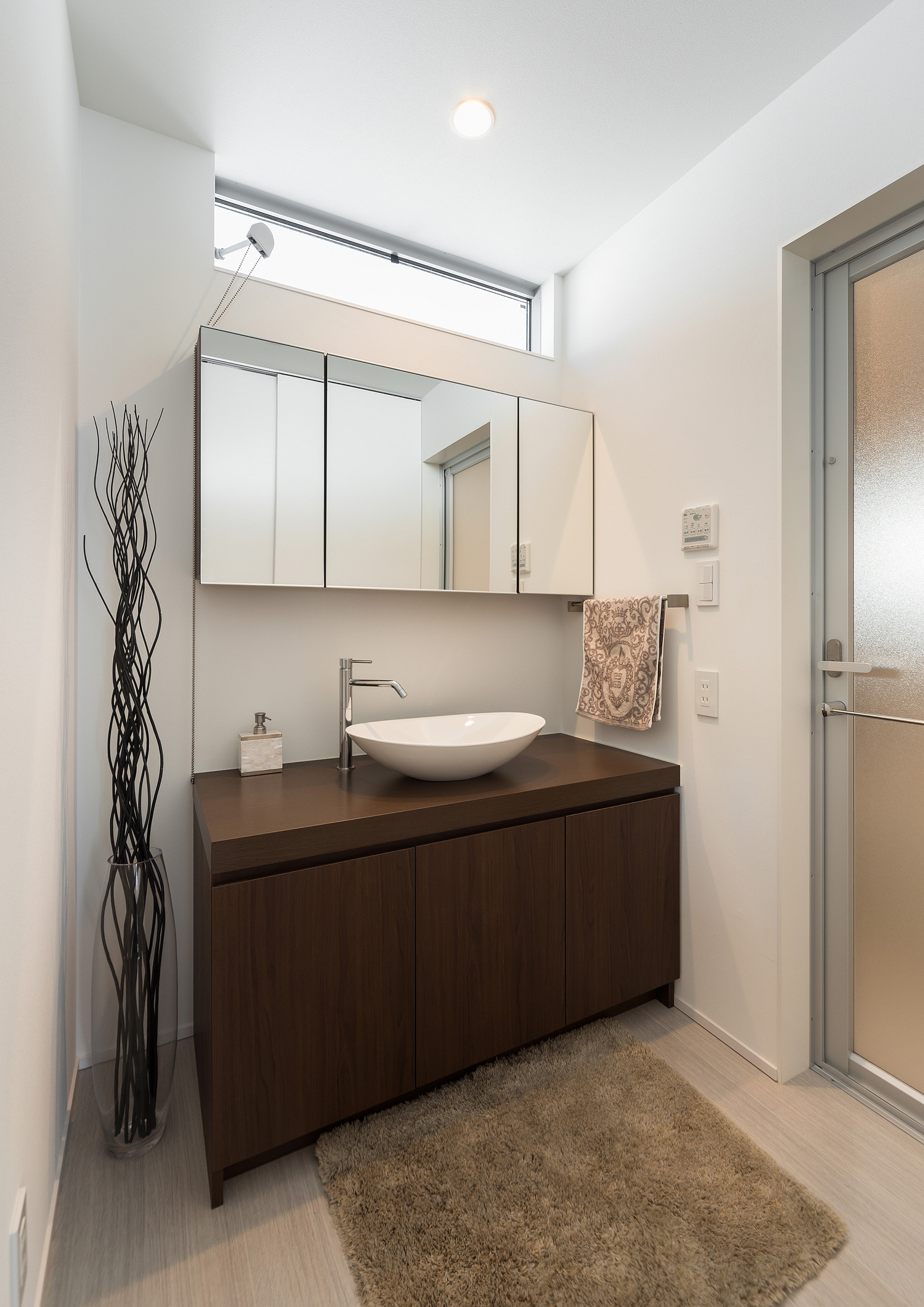 注文住宅・デザイン住宅建築実例_浴室・洗面所 注文住宅・デザイン住宅建築実例_『CASE488 都市型コンパクト住宅』_浴室・洗面所