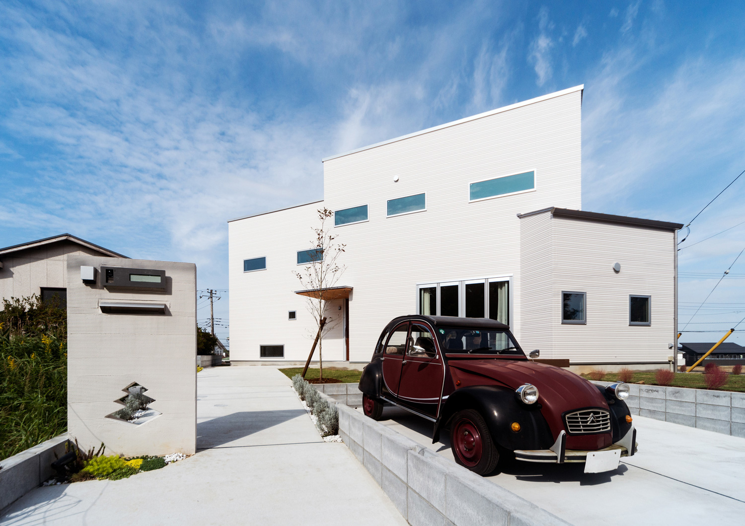 注文住宅・デザイン住宅建築実例_外観 注文住宅・デザイン住宅建築実例_『CASE491 dramatic expectation』_外観