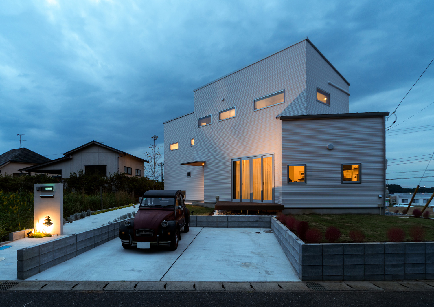 注文住宅・デザイン住宅建築実例_外観 注文住宅・デザイン住宅建築実例_『CASE491 dramatic expectation』_外観