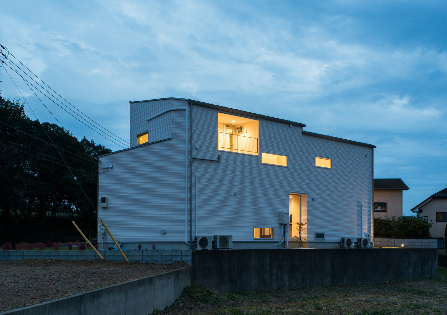 注文住宅・デザイン住宅建築実例_外観 注文住宅・デザイン住宅建築実例_『CASE491 dramatic expectation』_外観