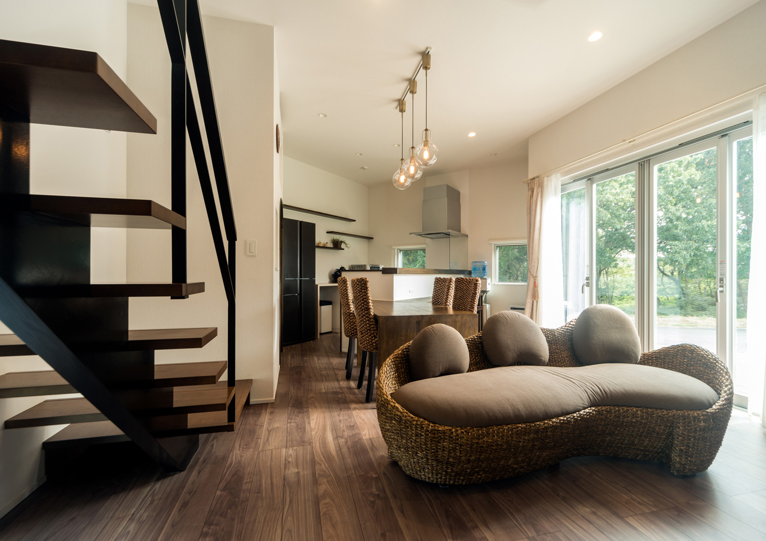 注文住宅・デザイン住宅建築実例_LDK 注文住宅・デザイン住宅建築実例_『CASE491 dramatic expectation』_LDK