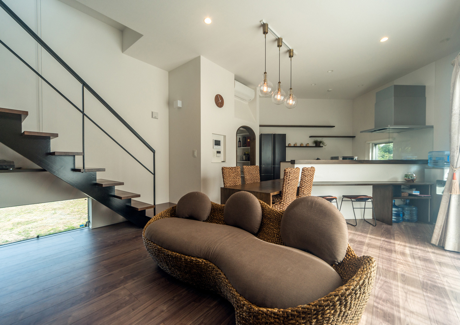 注文住宅・デザイン住宅建築実例_LDK 注文住宅・デザイン住宅建築実例_『CASE491 dramatic expectation』_LDK