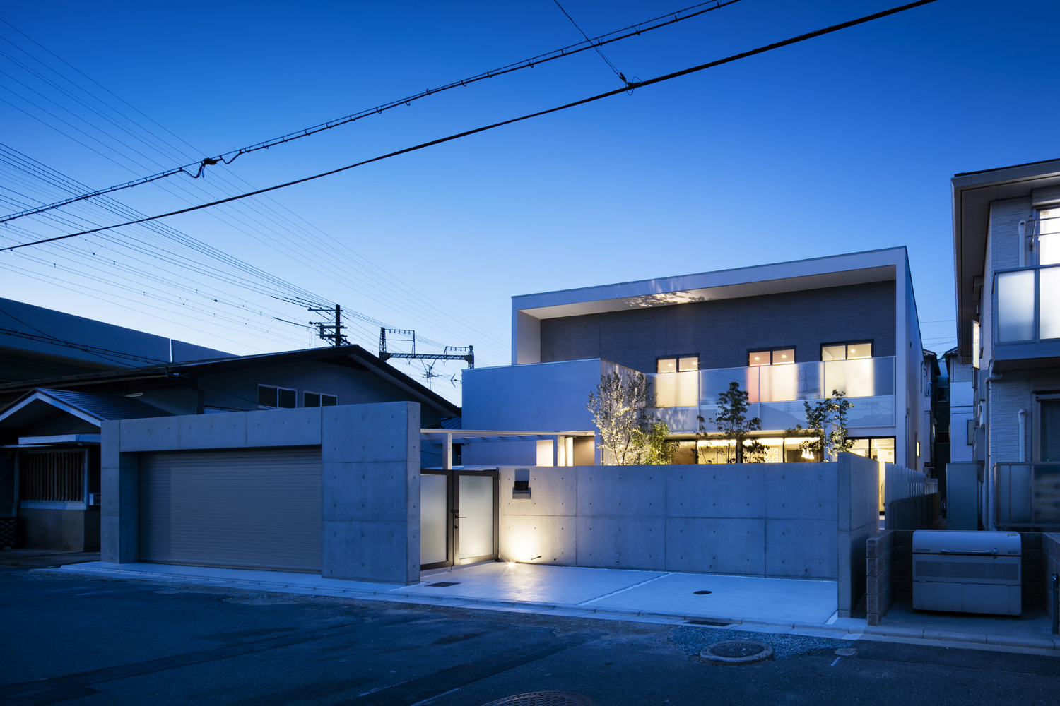 注文住宅・デザイン住宅建築実例_外観 注文住宅・デザイン住宅建築実例_『CASE496 FRAME HOUSE』_外観