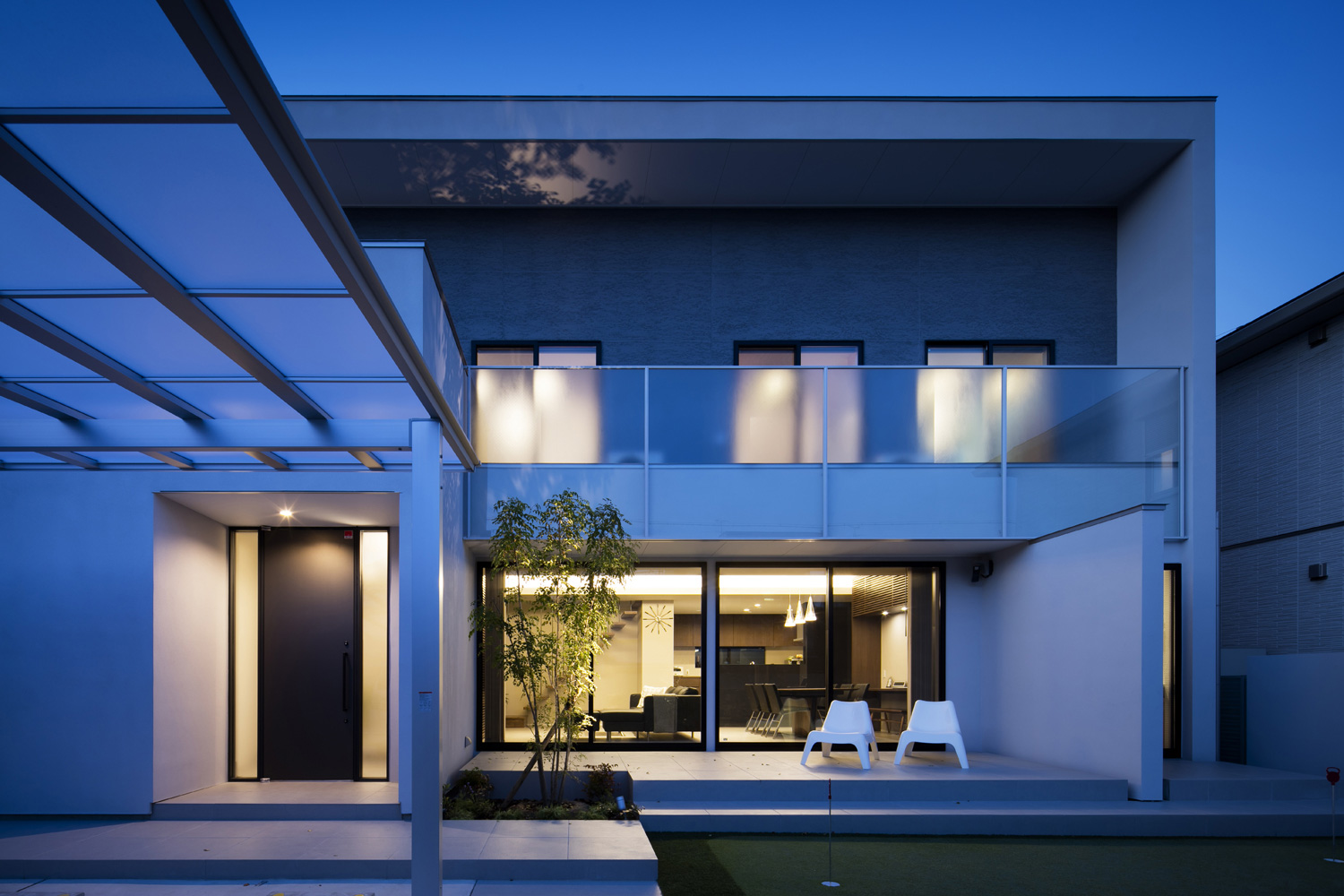 注文住宅・デザイン住宅建築実例_外観 注文住宅・デザイン住宅建築実例_『CASE496 FRAME HOUSE』_外観