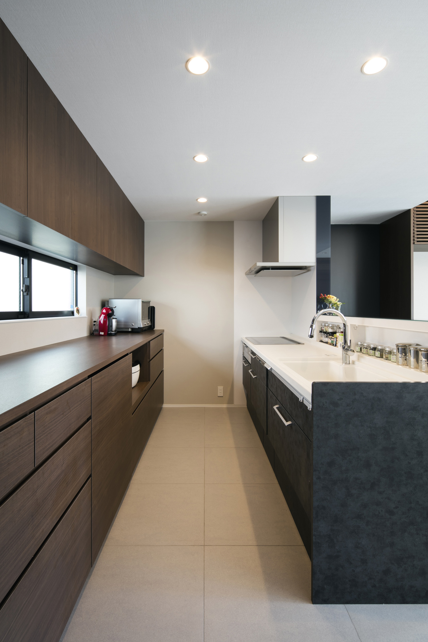 注文住宅・デザイン住宅建築実例_キッチン 注文住宅・デザイン住宅建築実例_『CASE496 FRAME HOUSE』_キッチン