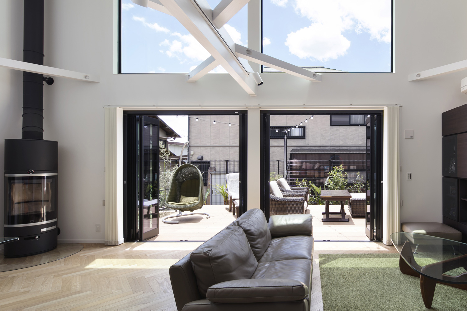 注文住宅・デザイン住宅建築実例_LDK 注文住宅・デザイン住宅建築実例_『CASE506 c o l o r i s』_LDK