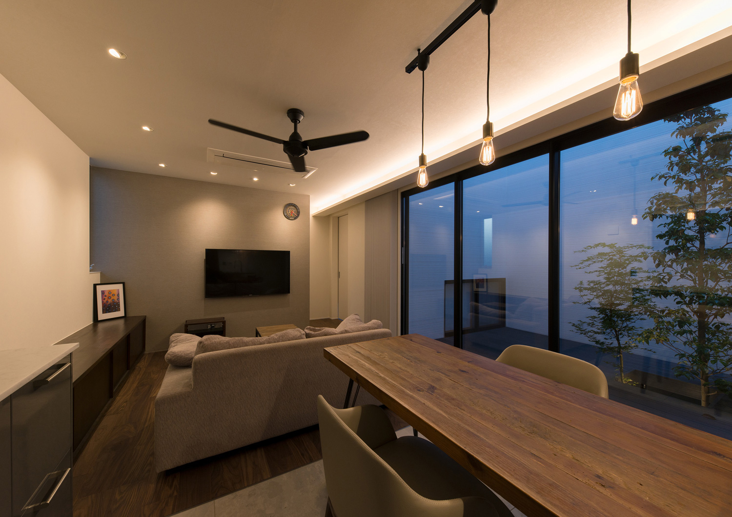 注文住宅・デザイン住宅建築実例_LDK 注文住宅・デザイン住宅建築実例_『CASE509 K D L』_LDK