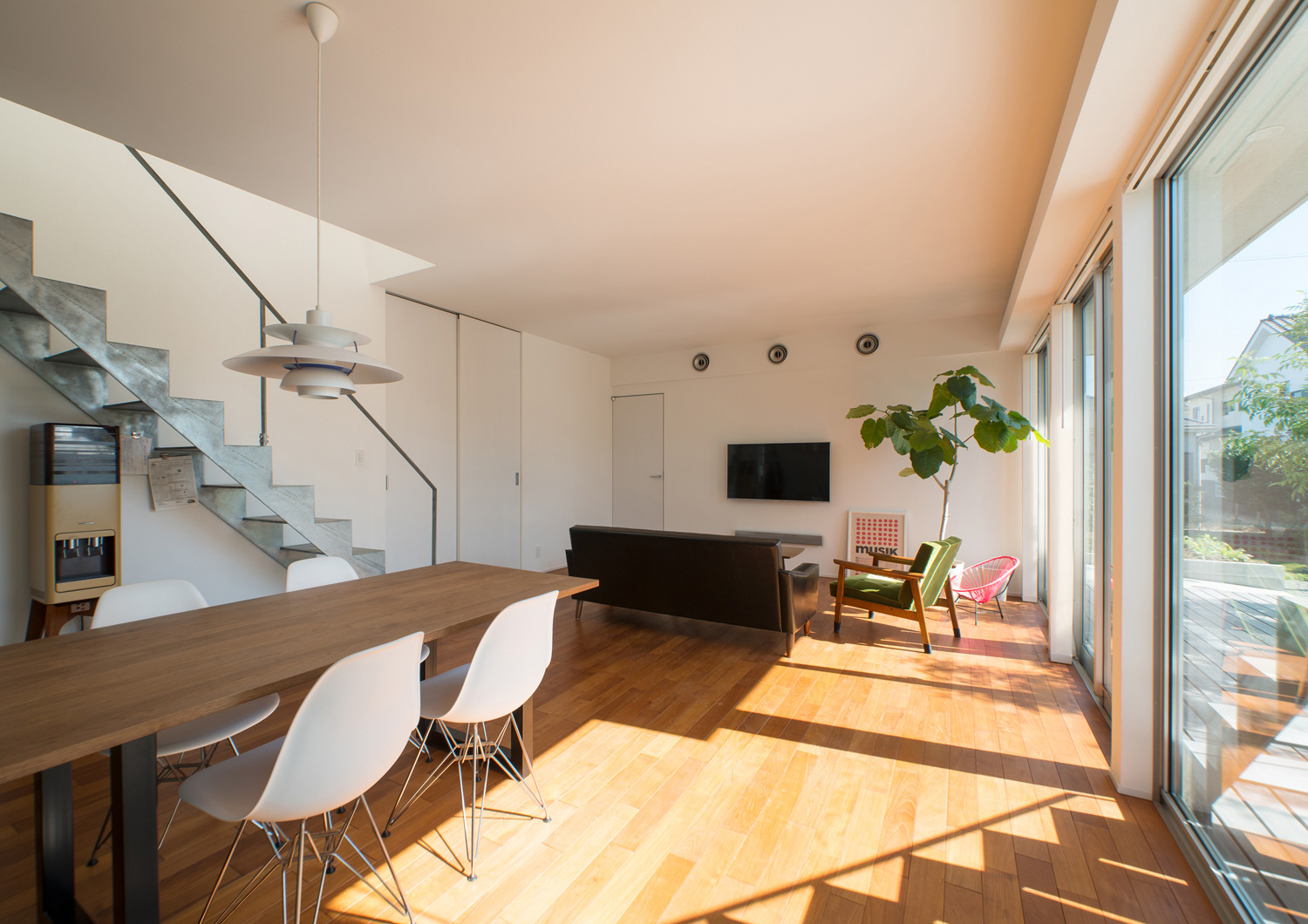 注文住宅・デザイン住宅建築実例_LDK 注文住宅・デザイン住宅建築実例_『CASE533 Confluence』_LDK