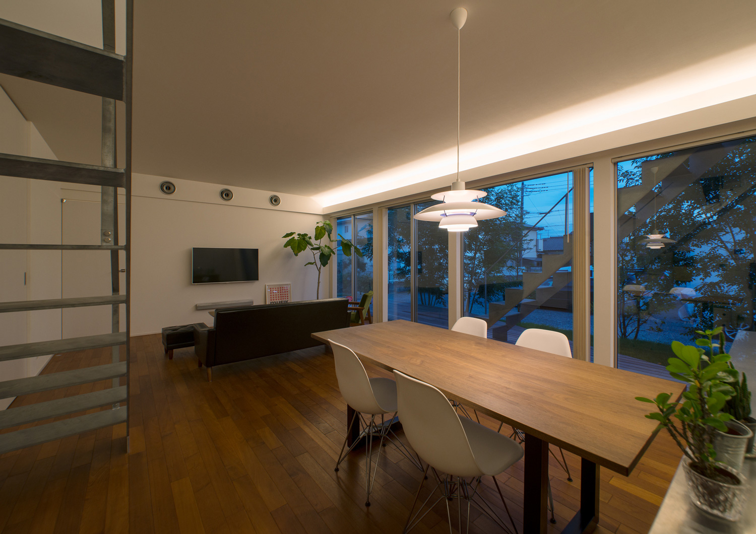 注文住宅・デザイン住宅建築実例_LDK 注文住宅・デザイン住宅建築実例_『CASE533 Confluence』_LDK